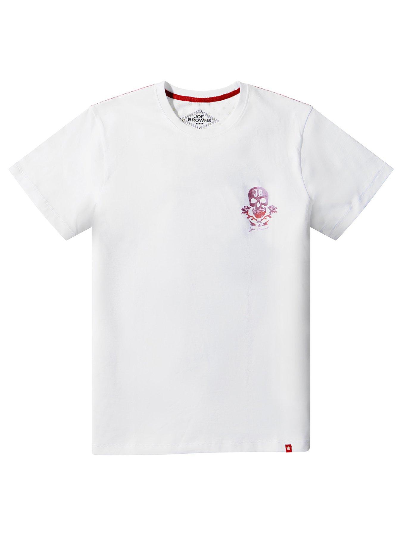  image of joe-browns-skullwash-t-shirt