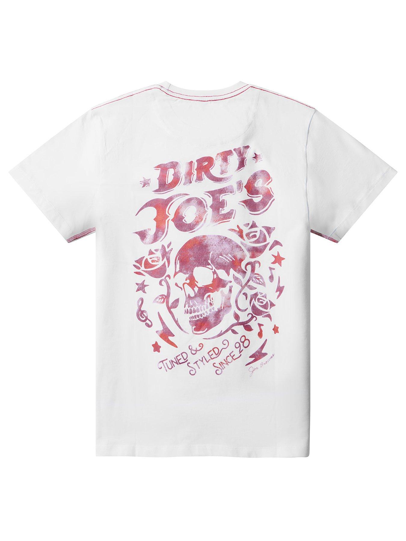 image of joe-browns-skullwash-t-shirt