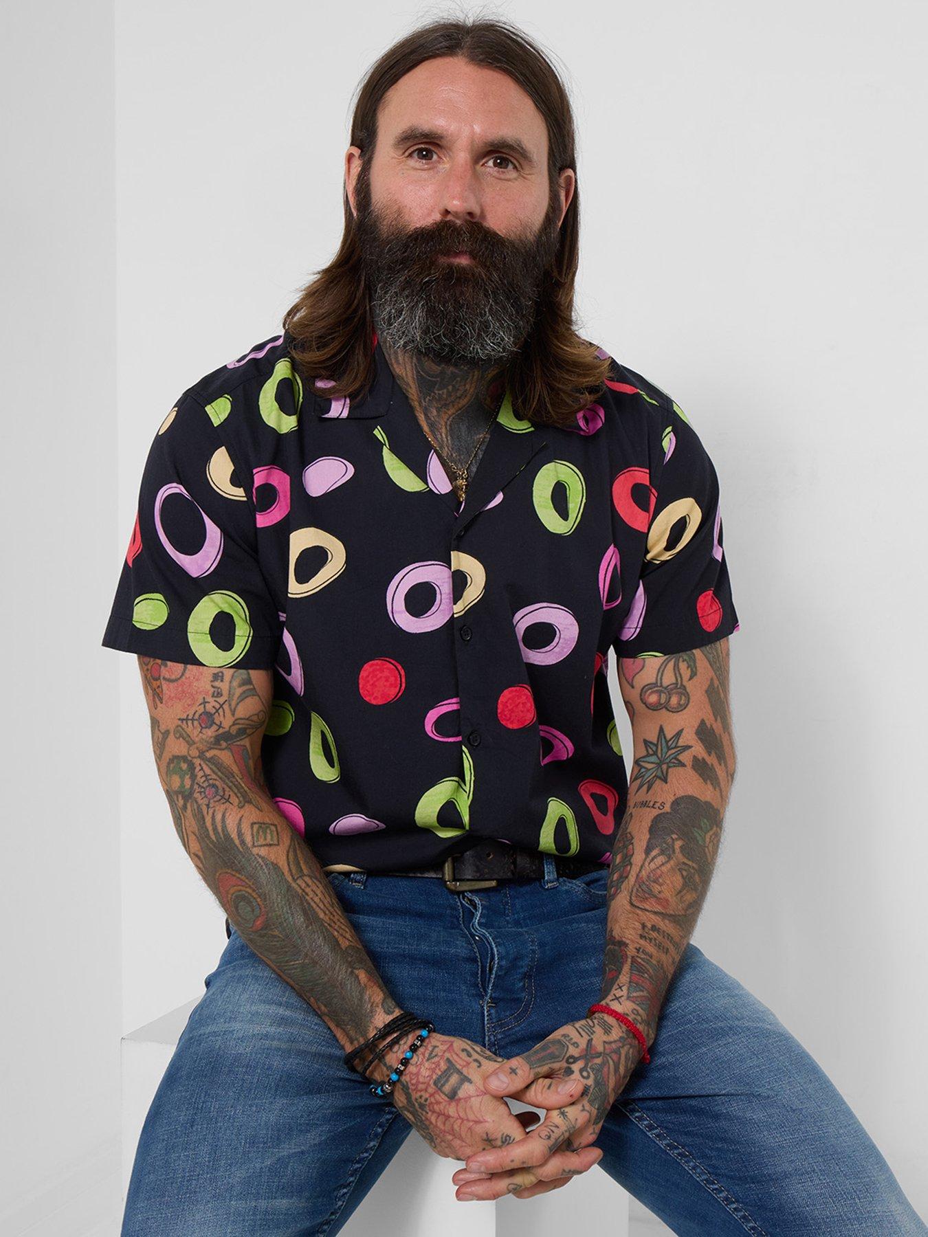 Joe Browns Crazy Colour Pop Short Sleeve Shirt