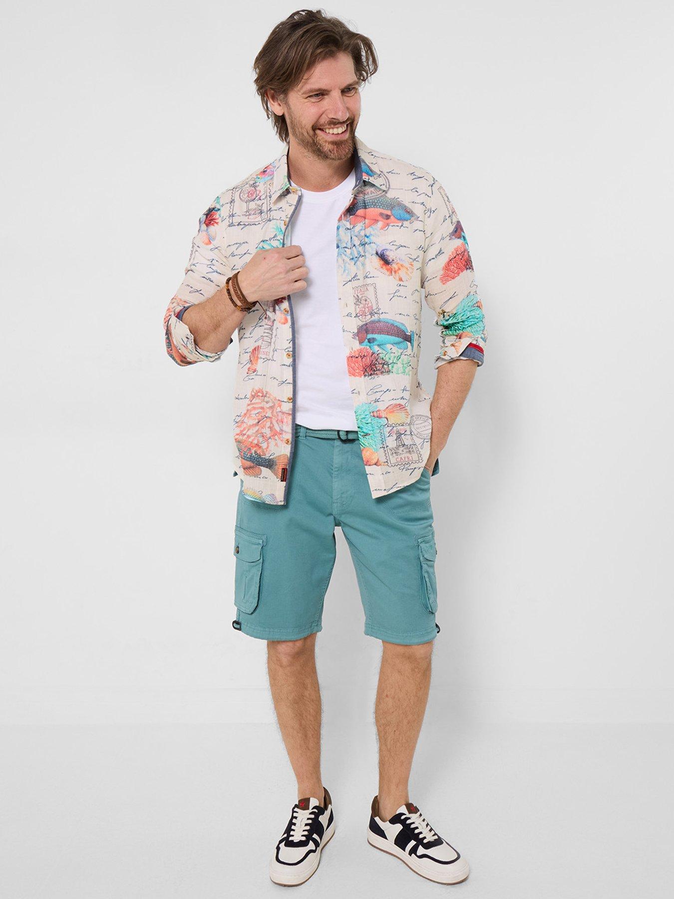 Image 3 of 5 of Joe Browns Reef Notes Crinkle Long Sleeve Shirt