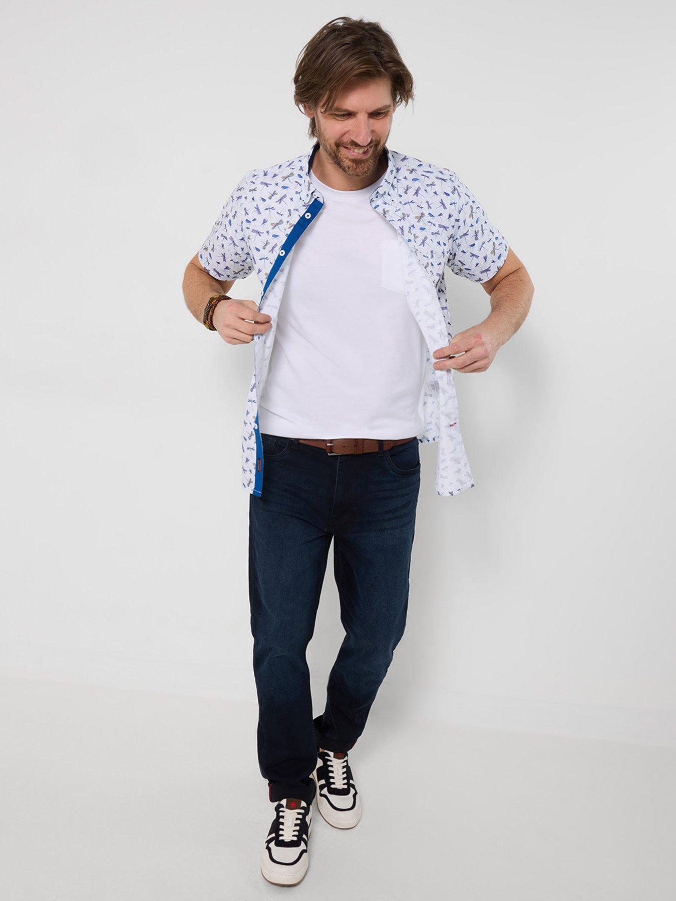 Image 3 of 5 of Joe Browns Dapper DragonFly Short Sleeve Shirt