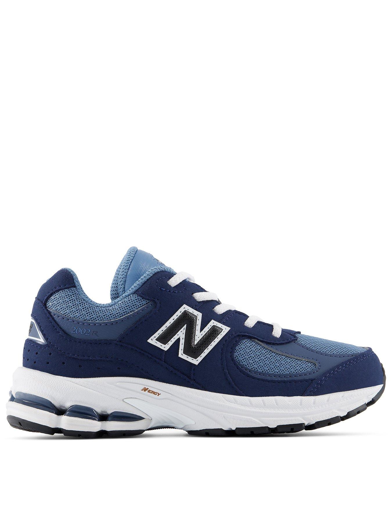 New Balance Kids' 2002 Lace Trainers - Navy