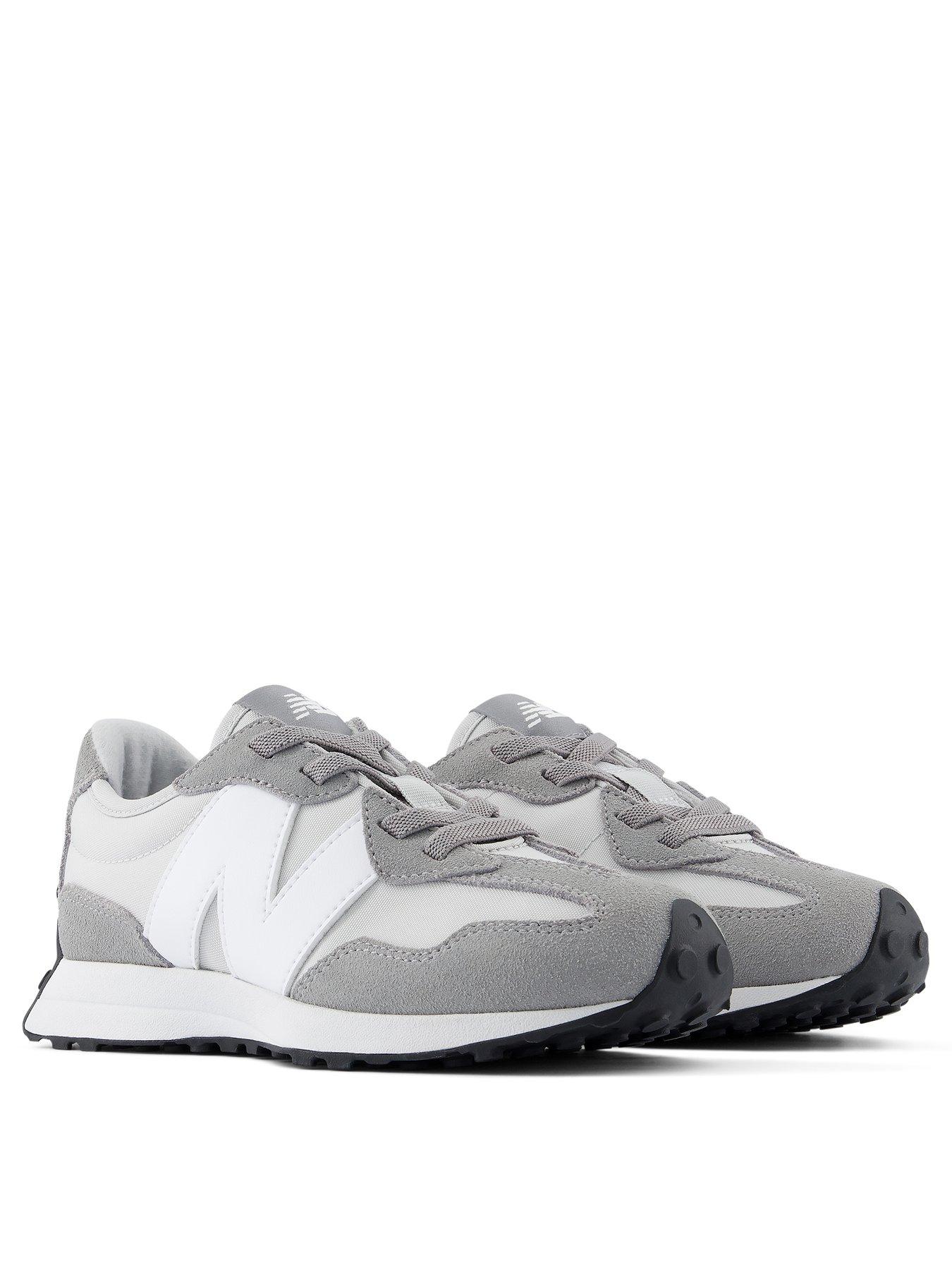 Image 2 of 6 of New Balance Kids' 327 Bungee Lace Trainers - Grey