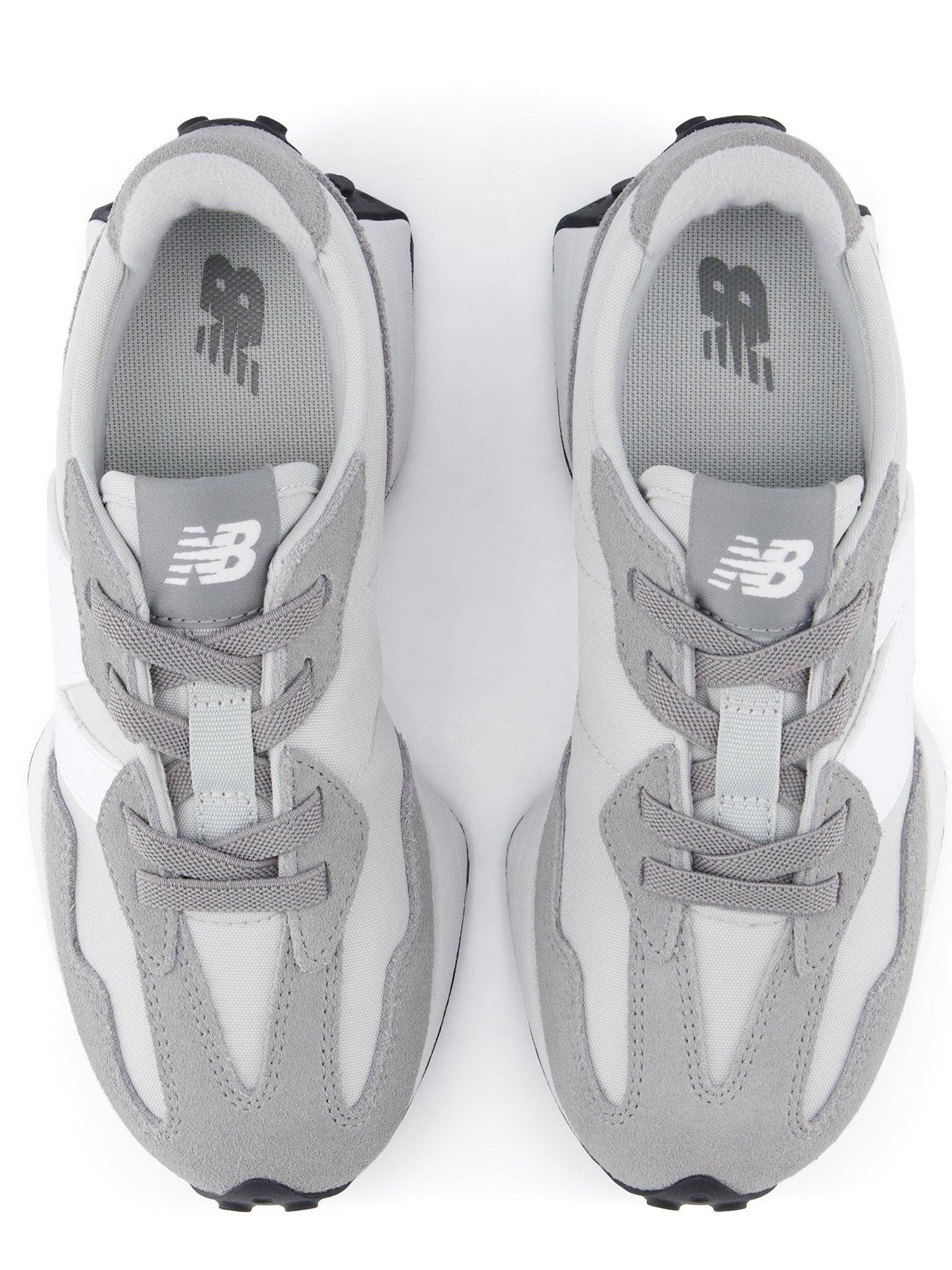 Image 3 of 6 of New Balance Kids' 327 Bungee Lace Trainers - Grey