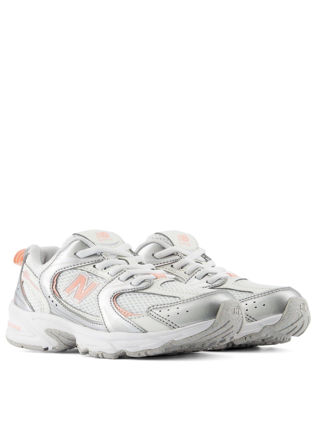Image 2 of 7 of New Balance Kids 530 Mesh Silver Trainers - Silver