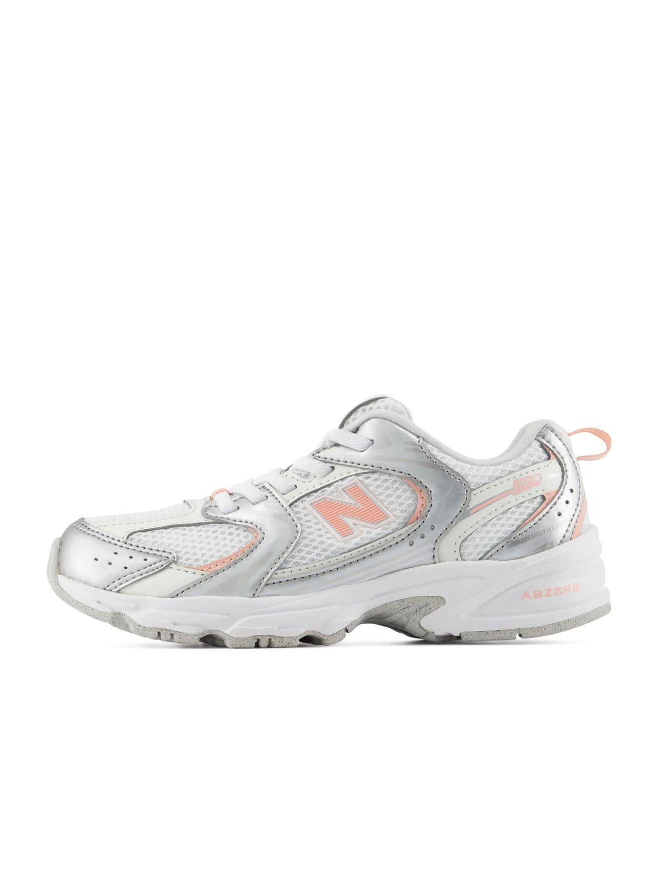 Image 7 of 7 of New Balance Kids 530 Mesh Silver Trainers - Silver