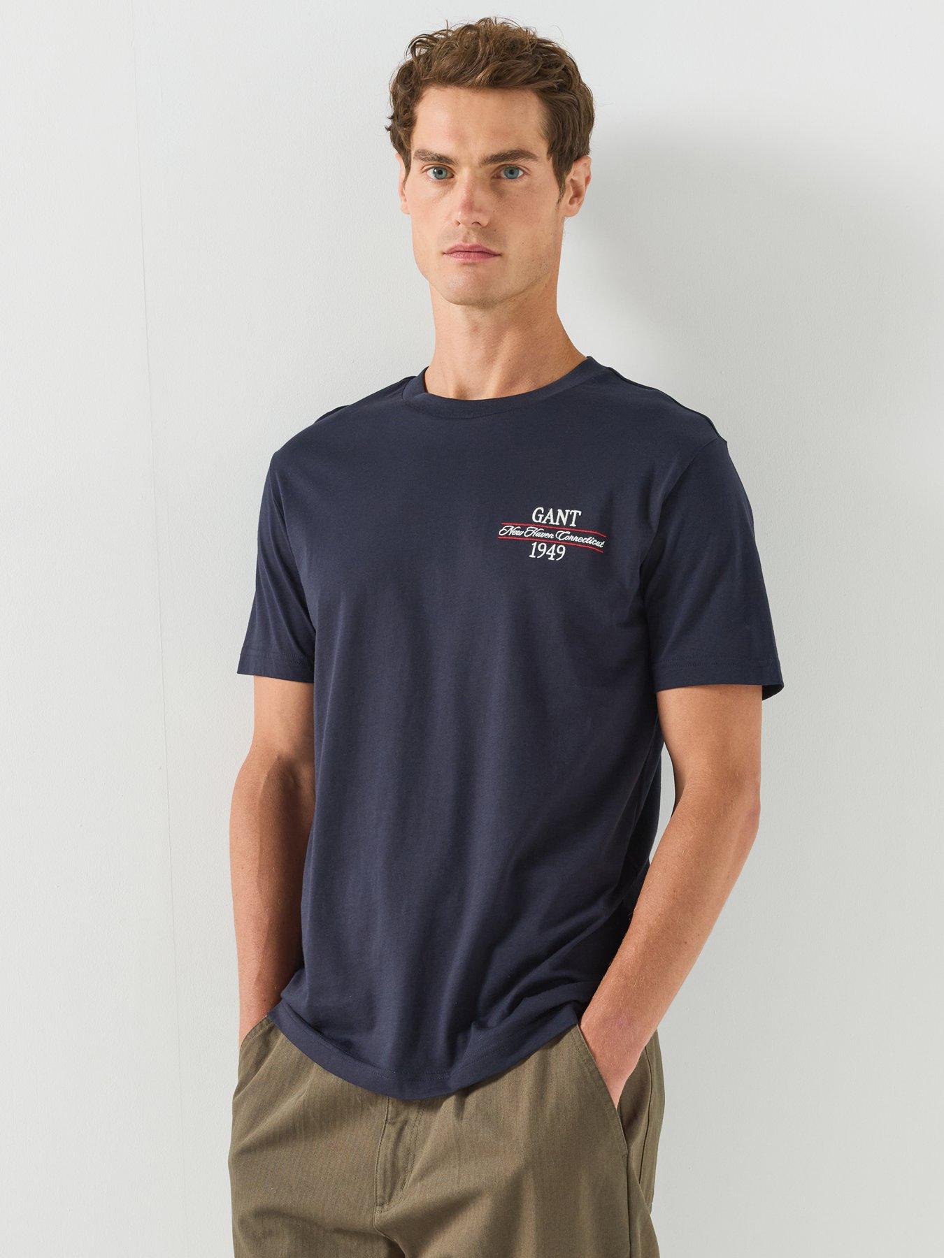 GANT Gant Graphic Left Chest Logo T-shirt