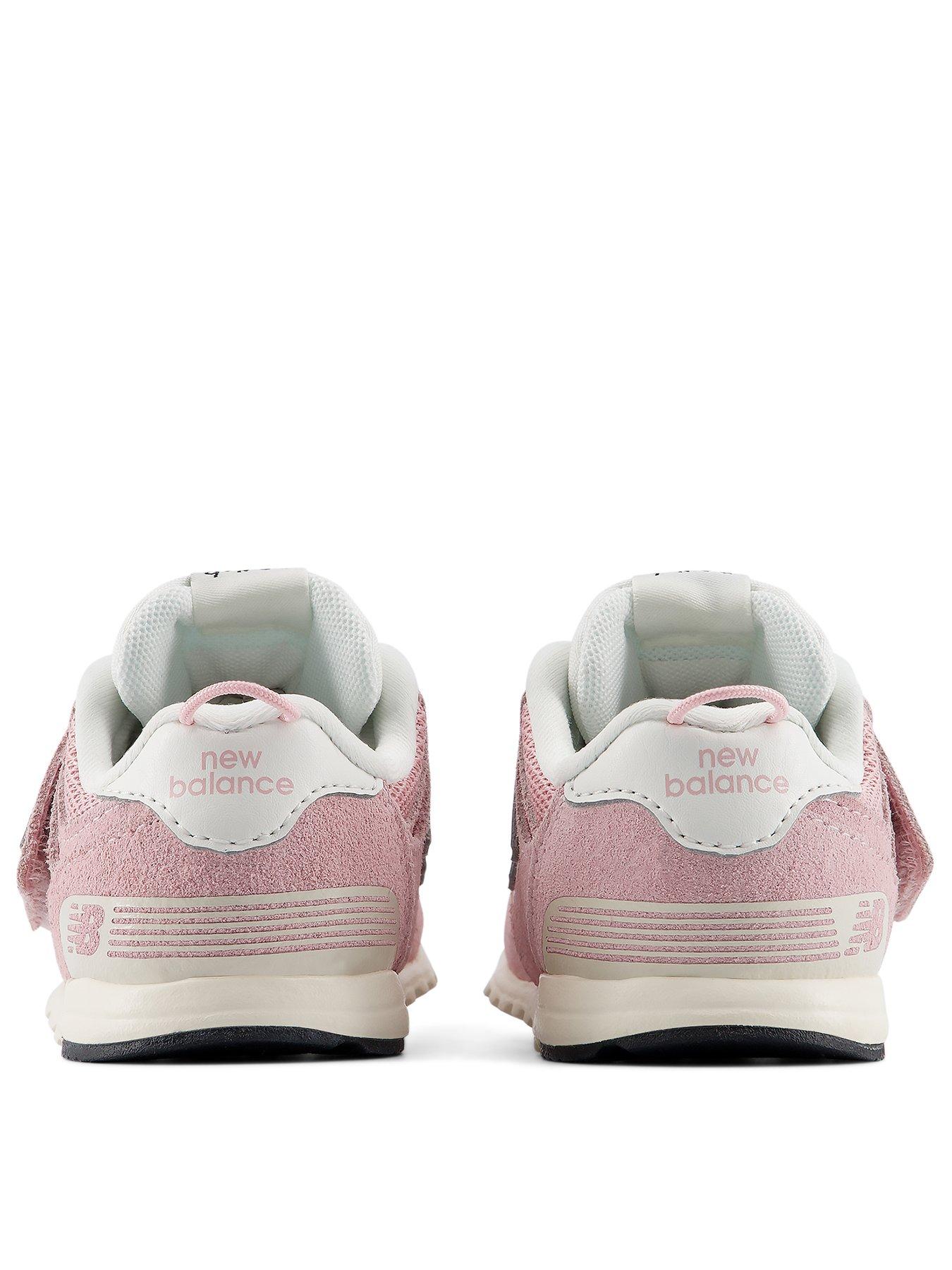 Image 3 of 7 of New Balance Infant 574 Hook-and-Loop Trainers - Pink