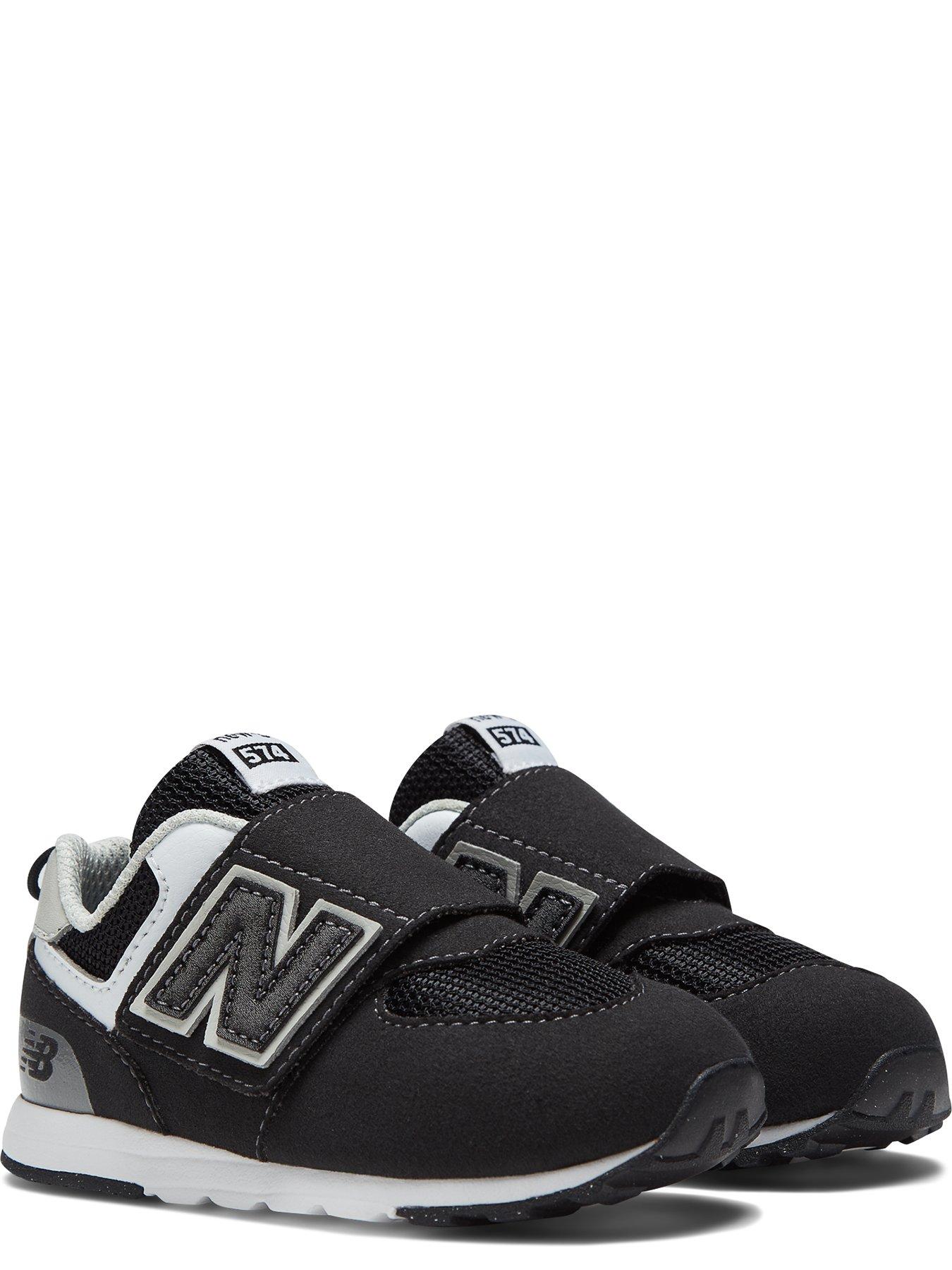 Image 4 of 7 of New Balance Infants 574 Trainers - Black