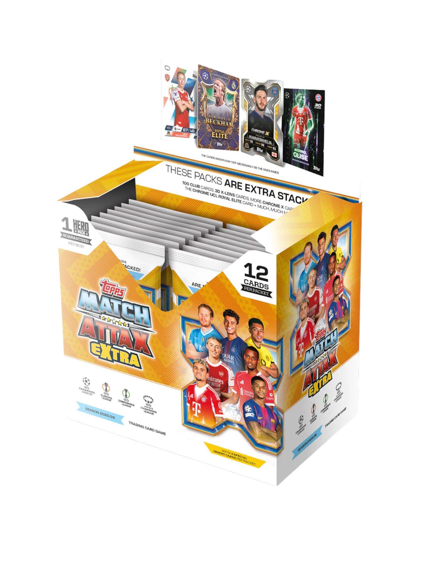 UCC Match Attax Extra 2026 Card Packets FULL CDU