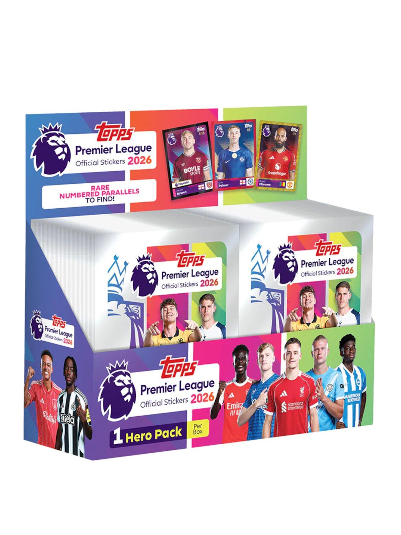 Topps Premier League 2026 Sticker Packets FULL CDU