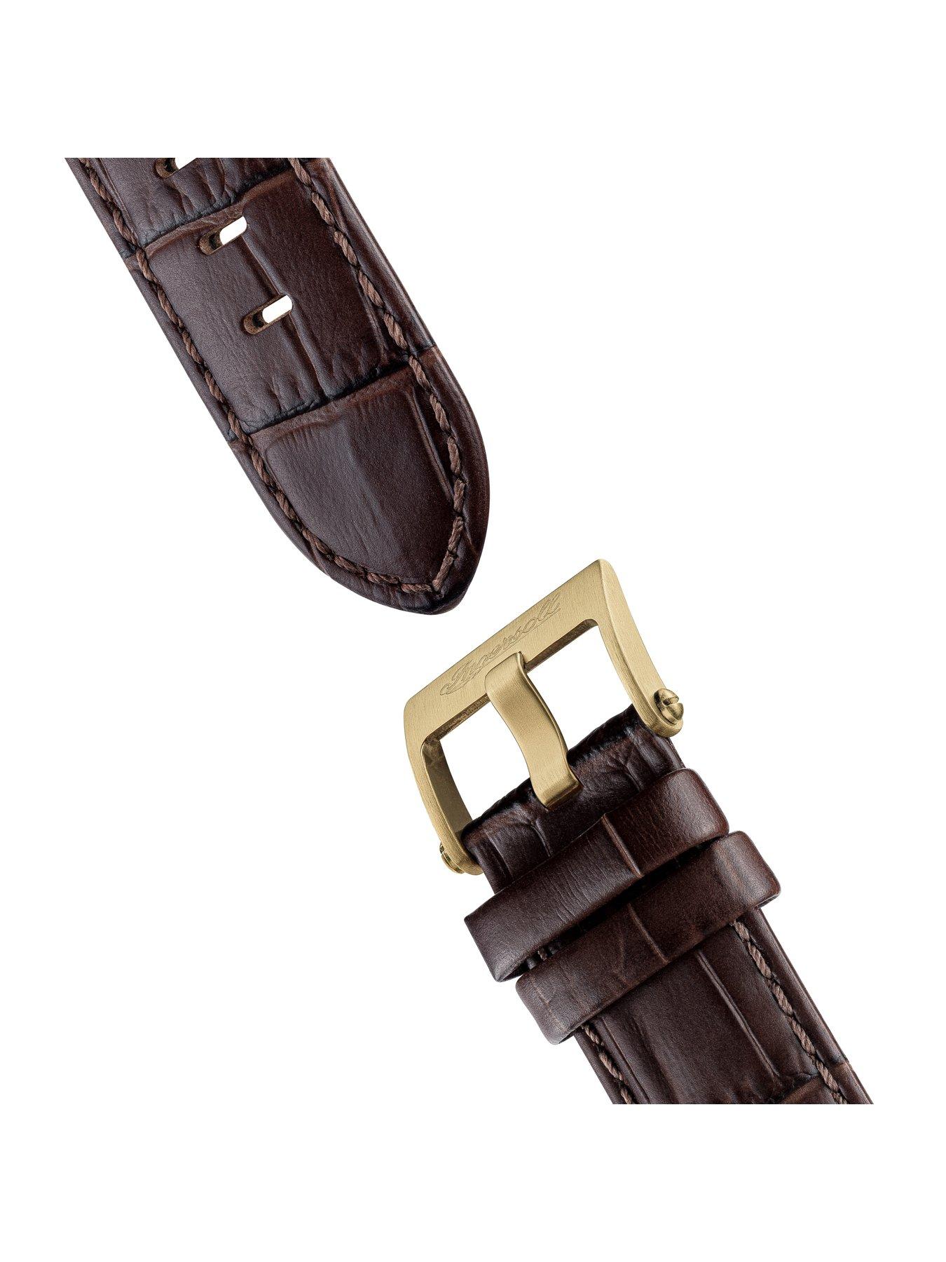 Ingersoll 1892 The Guy Automatic Mens Watch with Grey Dial and Brown ...