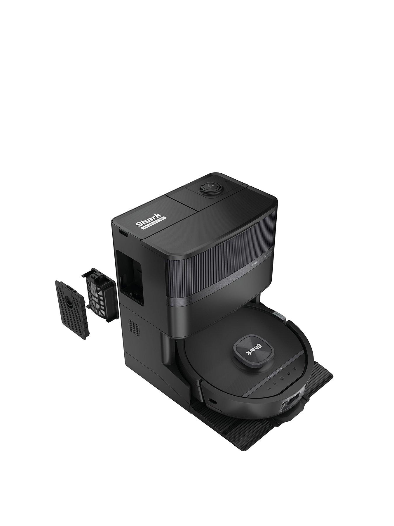 Shark PowerDetect UV Reveal 2-in-1 Vac  &  Mop Robot Vacuum - Black RV3000XEUK