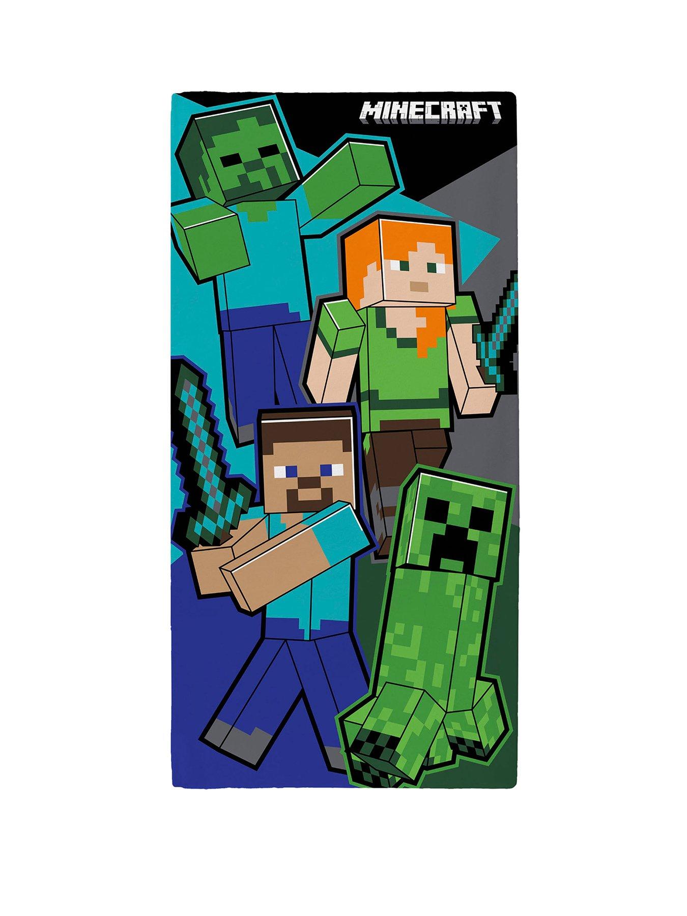 Image 2 of 3 of Minecraft Players Towel 70x140cm, 100% Cotton 320gsm