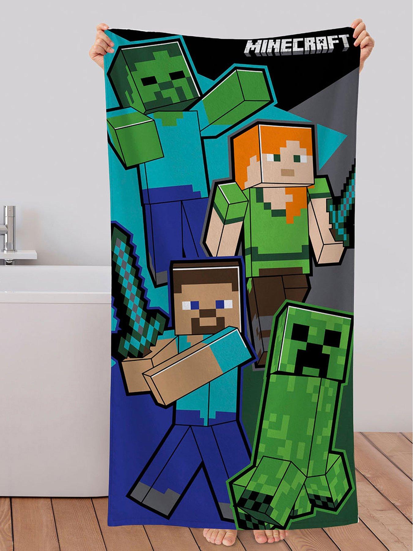Image 3 of 3 of Minecraft Players Towel 70x140cm, 100% Cotton 320gsm