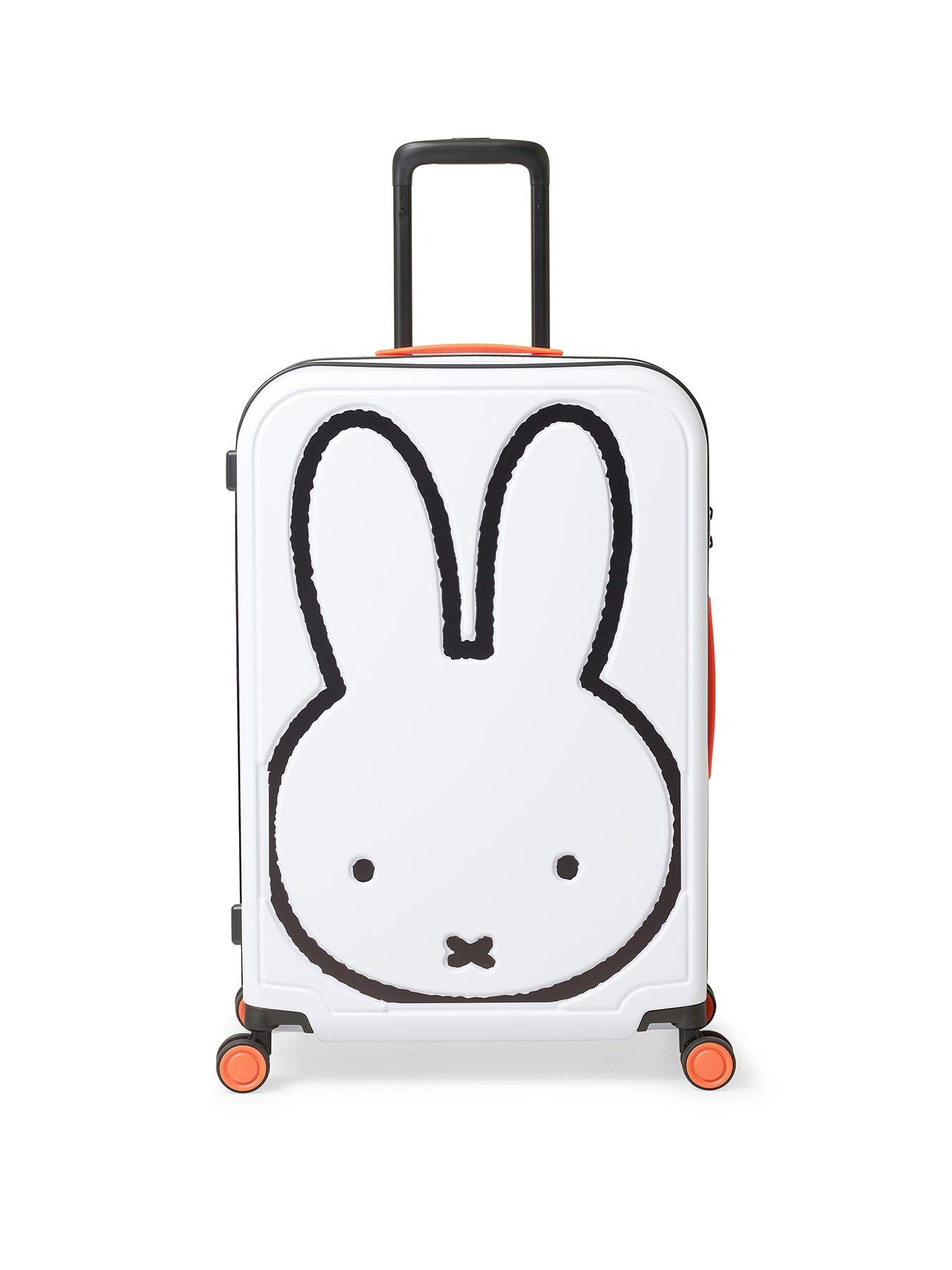 miffy Medium 4 Wheeled Trolley Case