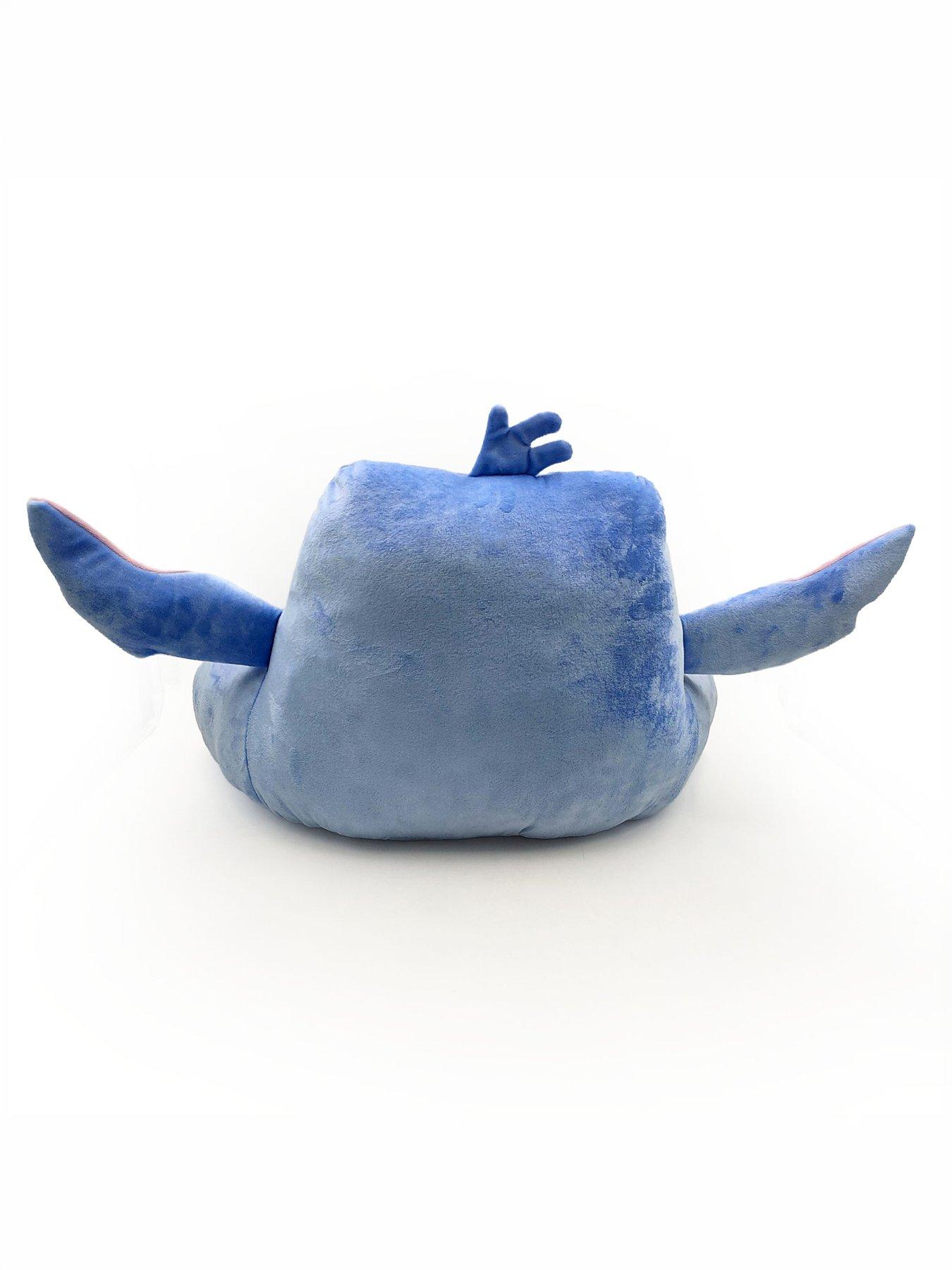 Image 3 of 4 of Disney Stitch Shaped Back Cushion With Ears Soft Velboa