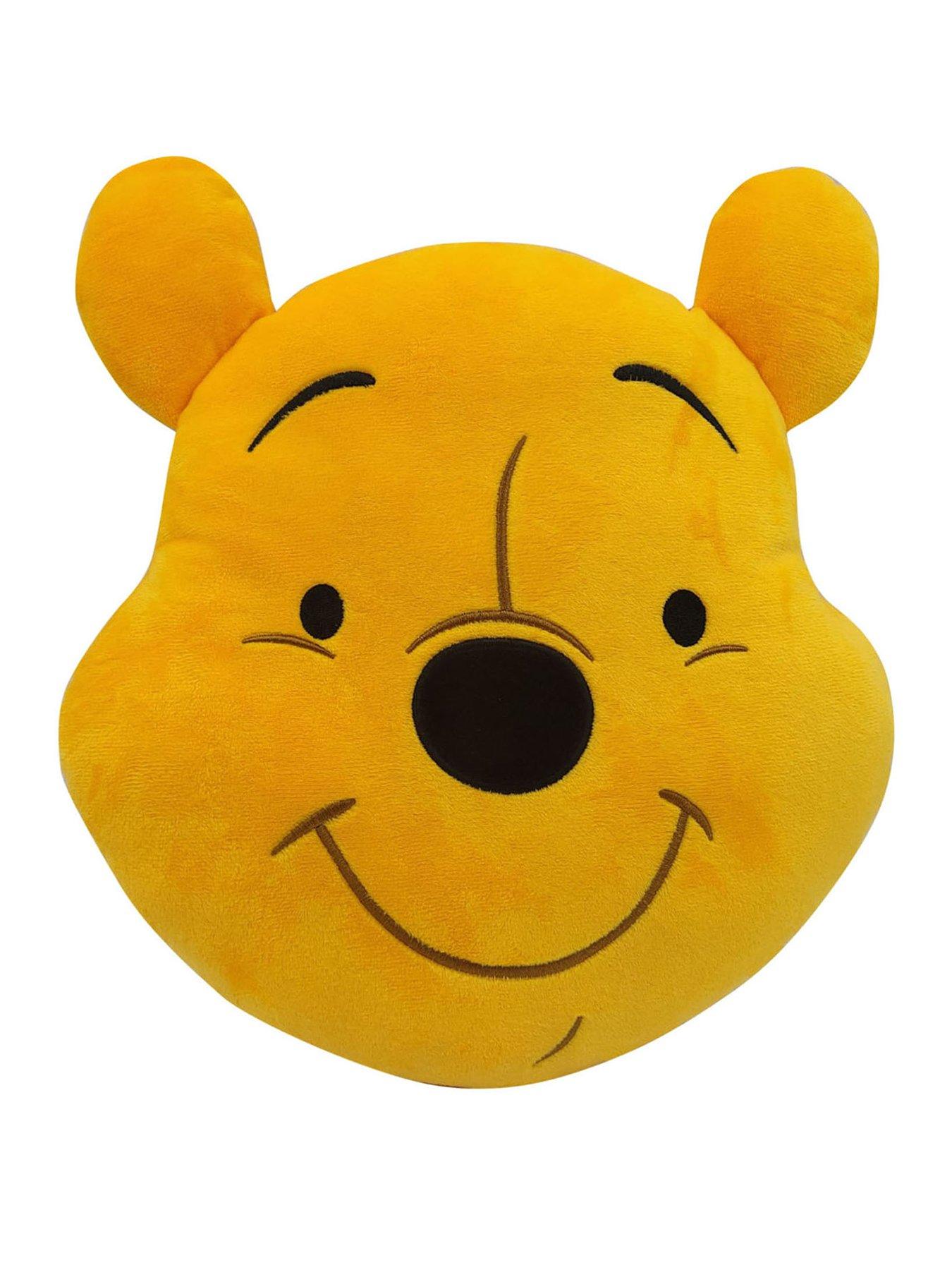 Disney Winnie The Pooh Head Shaped Cushion 36X30Cm
