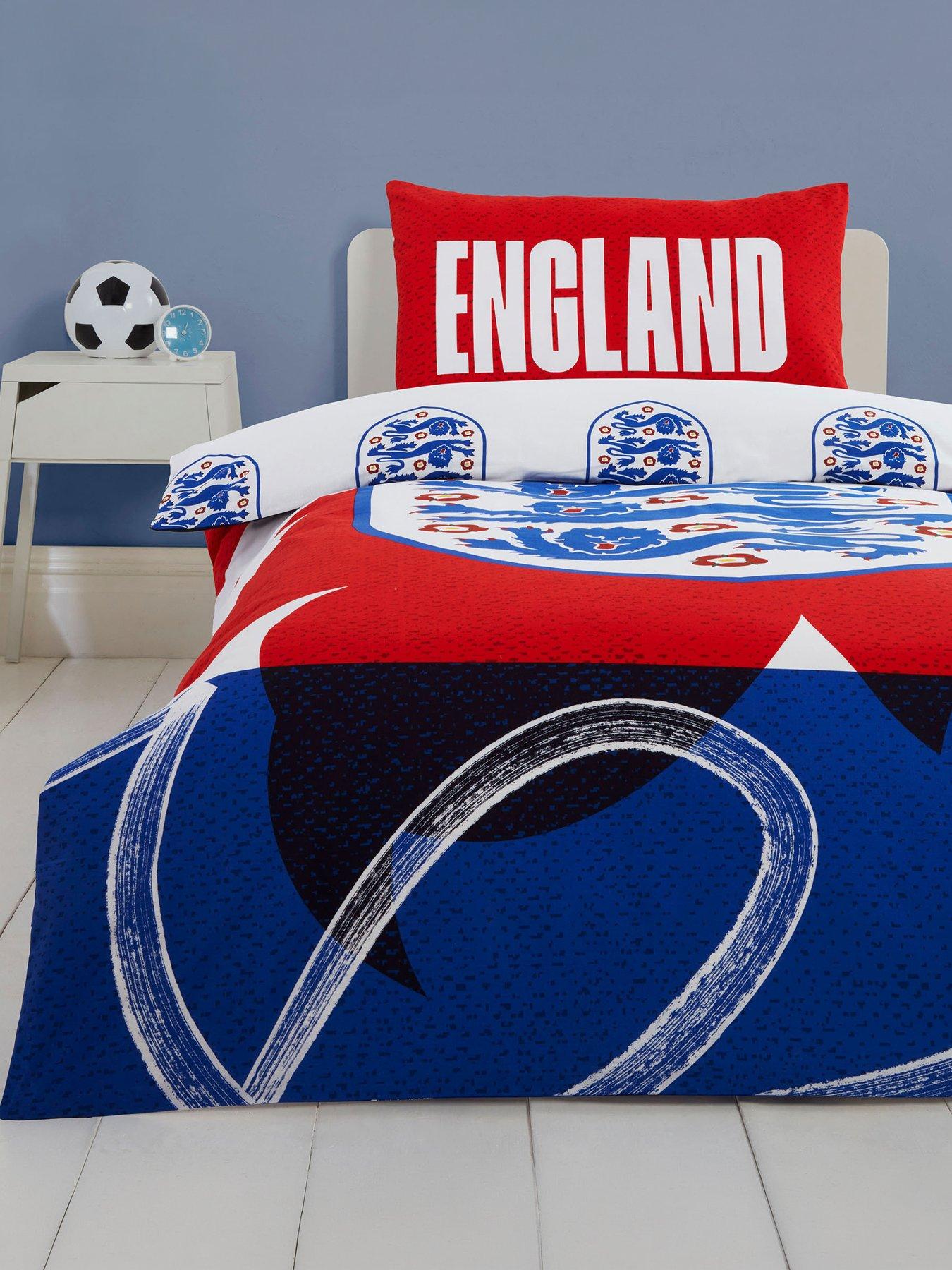 Image 6 of 7 of England Be Bold Double Dvt 200x200 + 50x75cm*2