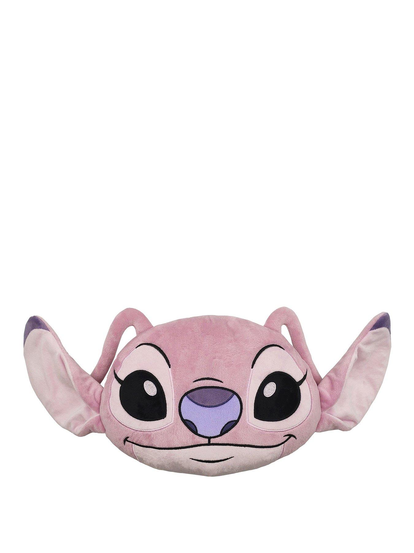 Disney Stitch Angel Small Head Shaped Cushion