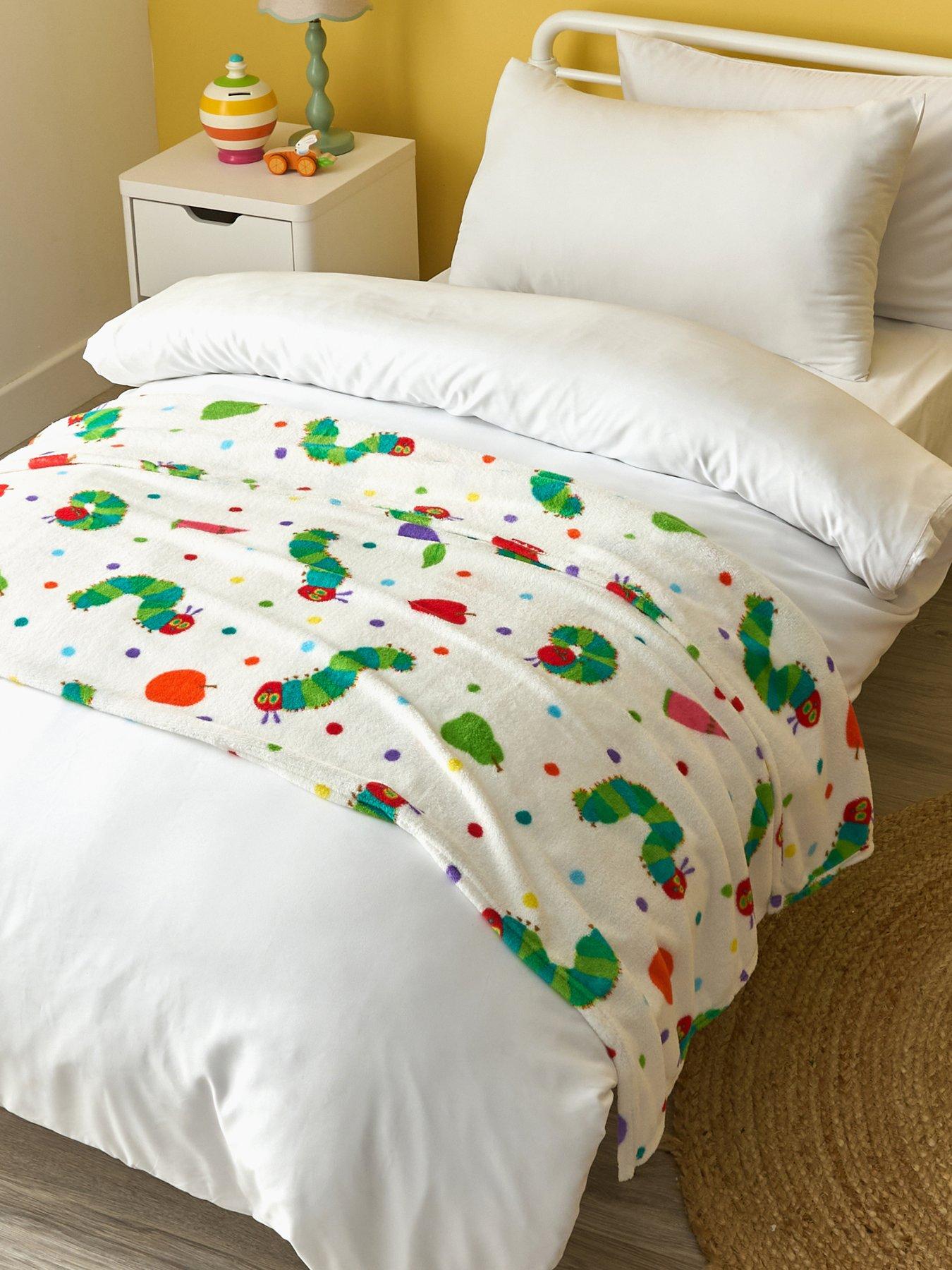 The Very Hungry Caterpillar Coral Rotary Blanket 100X150Cm