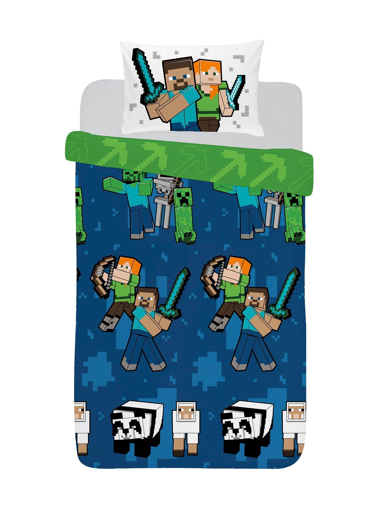 Minecraft Minecraft Pixel Friends Sgl Dvt 135x200 + 50x75cm*1