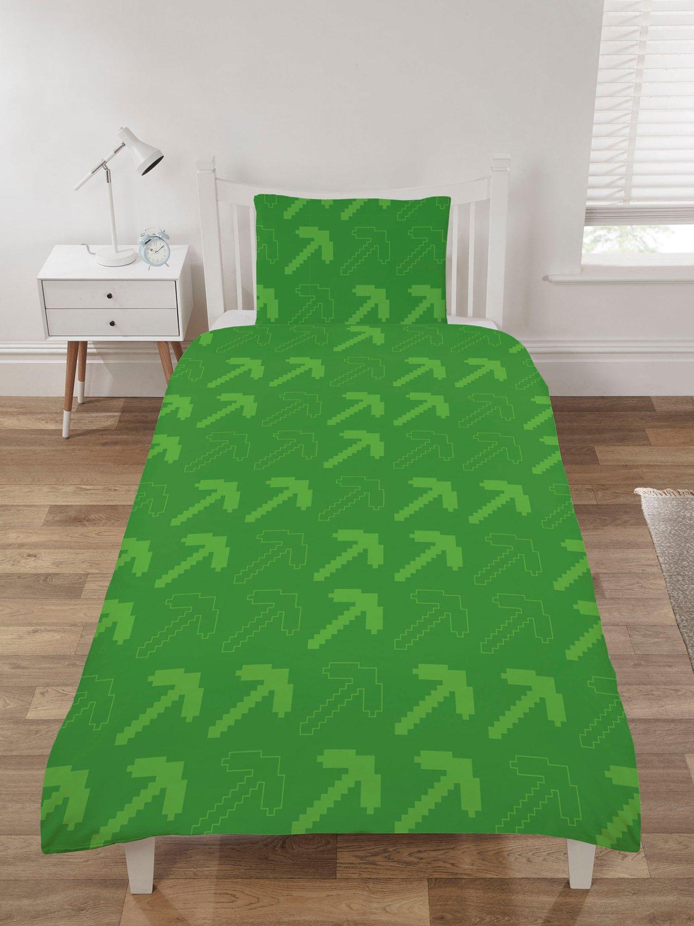 Image 3 of 3 of Minecraft Minecraft Pixel Friends Single Duvet