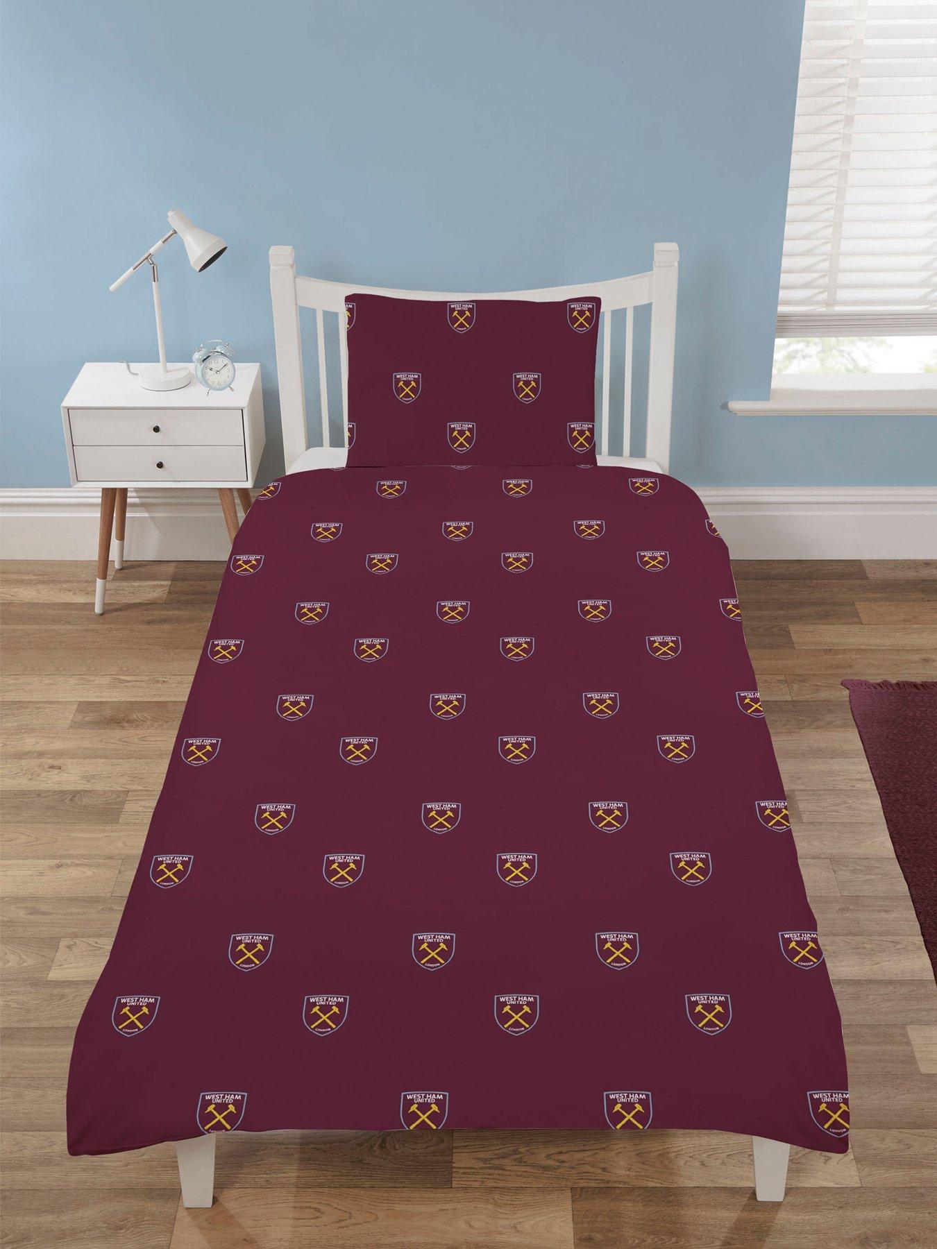 Image 3 of 4 of West Ham United West Ham Core Crest Panel Duvet Set
