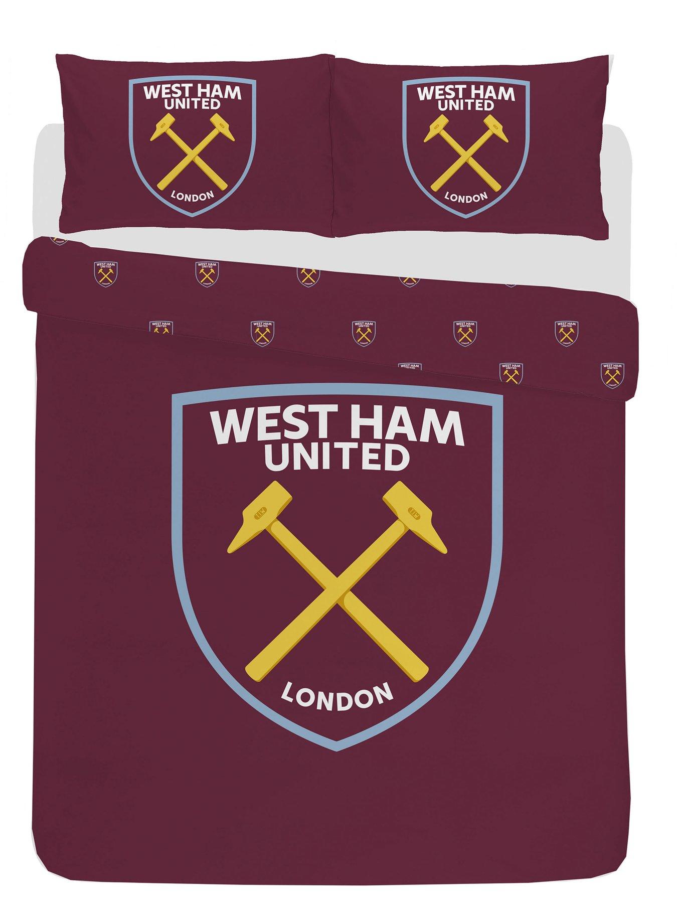 Image 4 of 4 of West Ham United West Ham Core Crest Panel Duvet Set