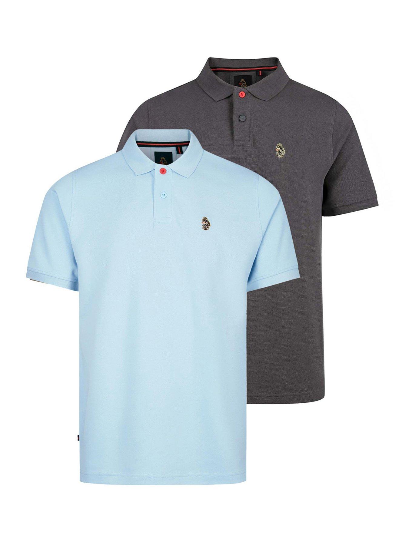 Luke 1977 New Mead 2 Pack Polo Shirts - Multi
