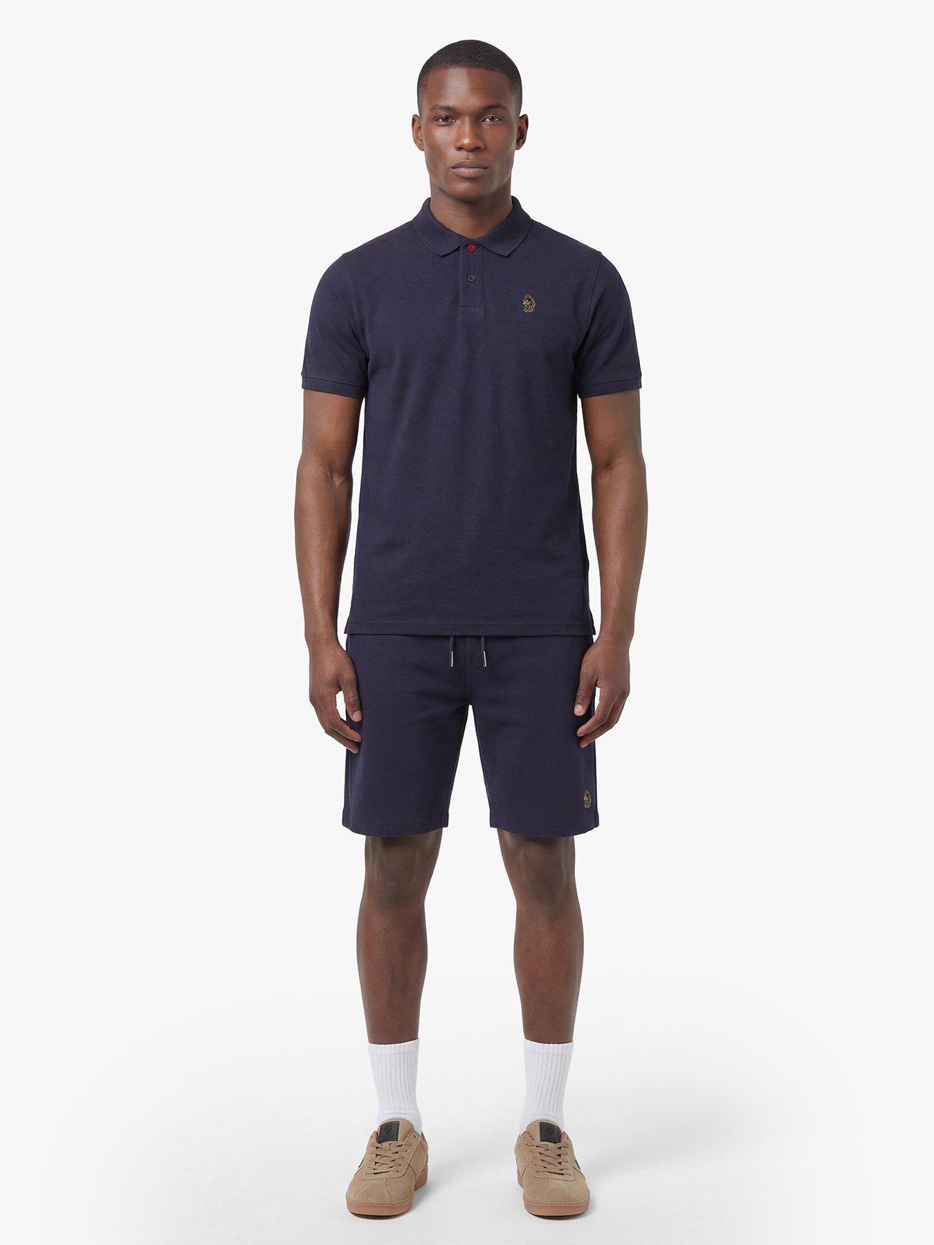 Luke 1977 New Mead Polo Shirt And Shorts Set - Navy