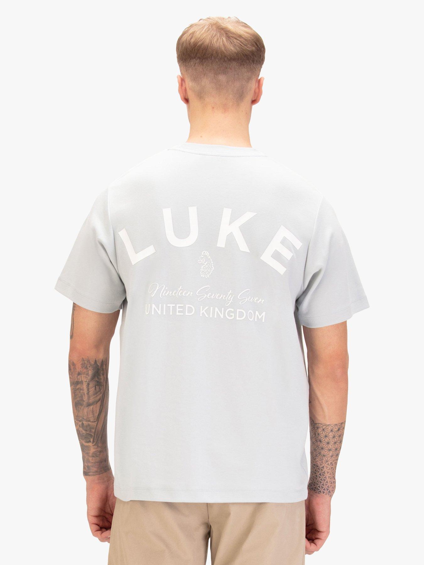 Luke 1977 Drayton Relaxed Fit T-shirt - Light Blue