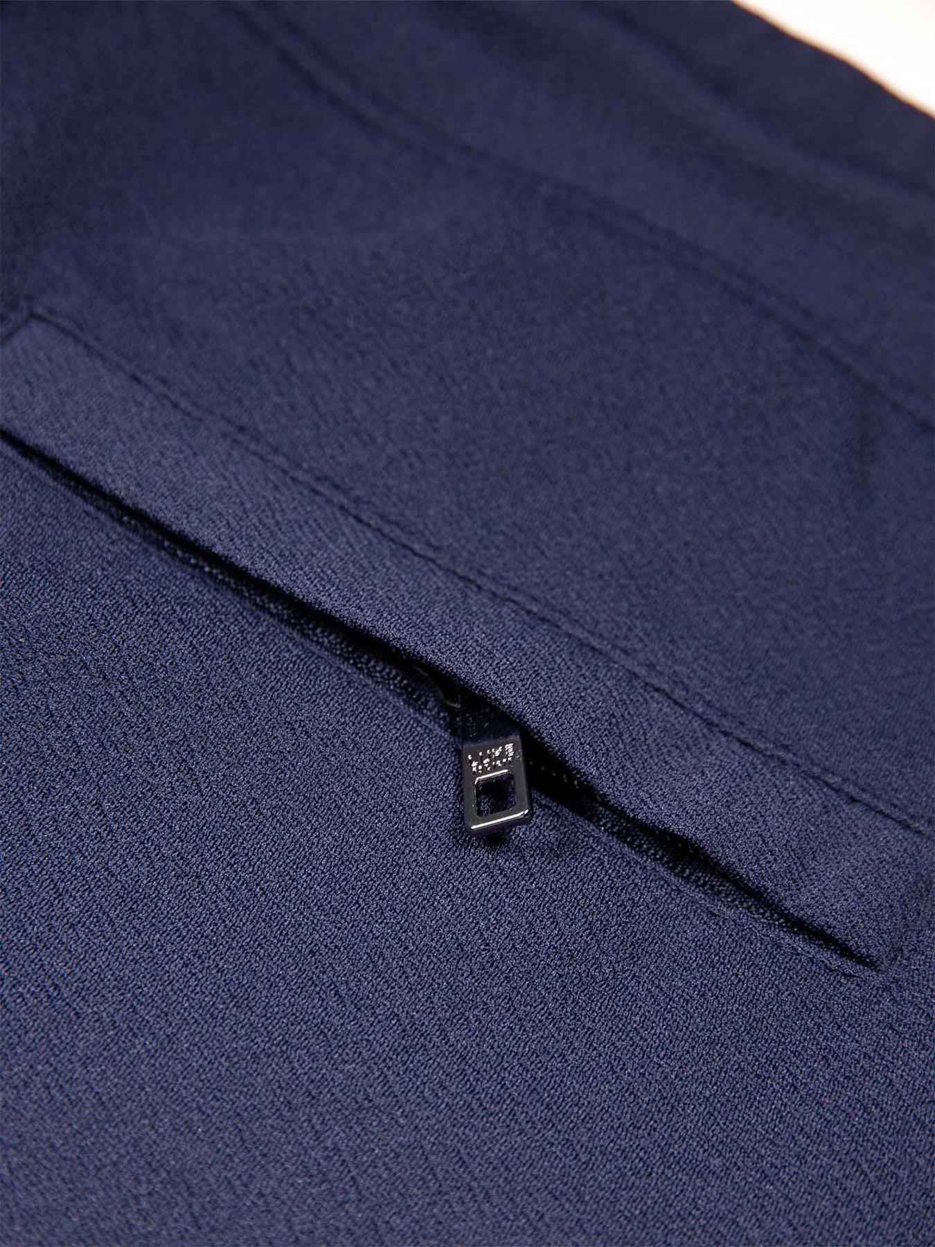 Image 7 of 7 of Luke 1977 Paraga Crinkle Shorts - Navy
