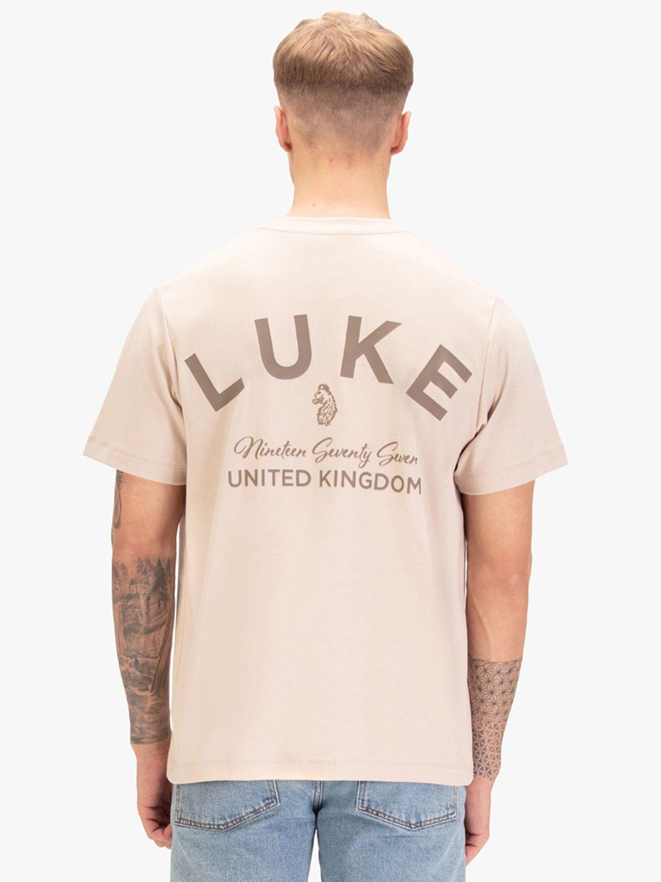 Luke 1977 Drayton Relaxed Fit T-shirt - Beige