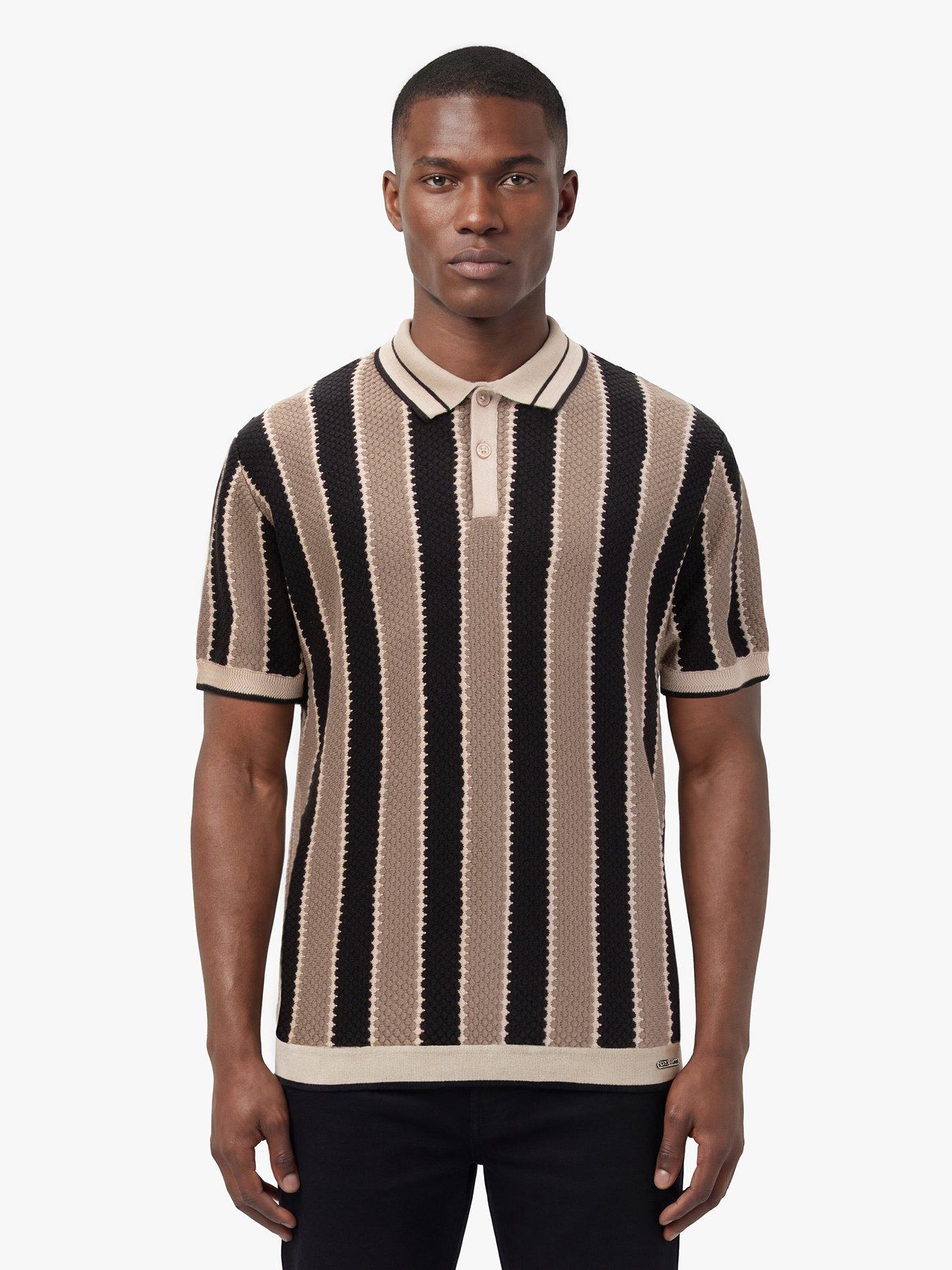 Luke 1977 Castletown Knitted Polo - Black