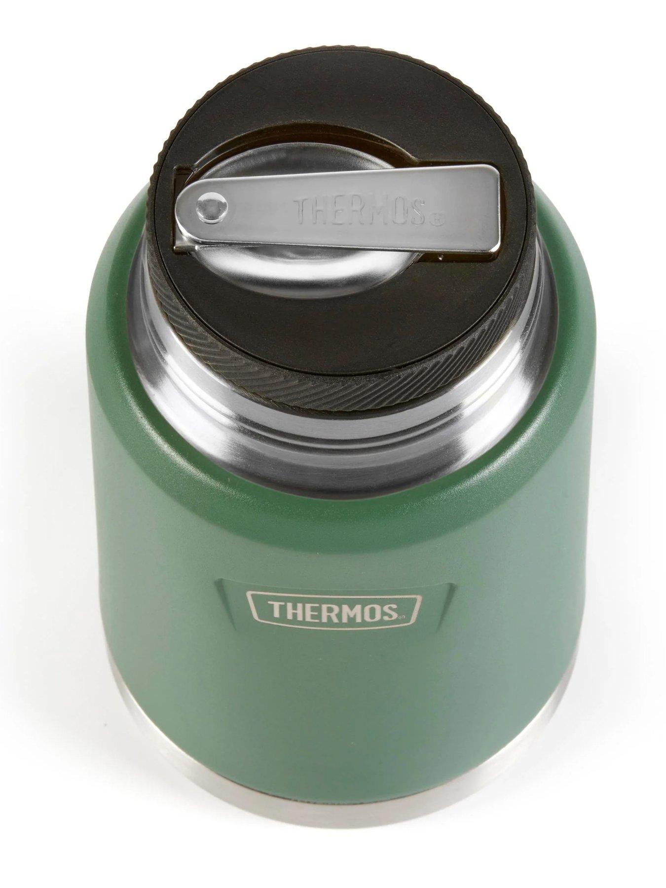 Image 3 of 6 of Thermos Icon Series Stainless Steel Food Flask 470ml With Spoon - Green