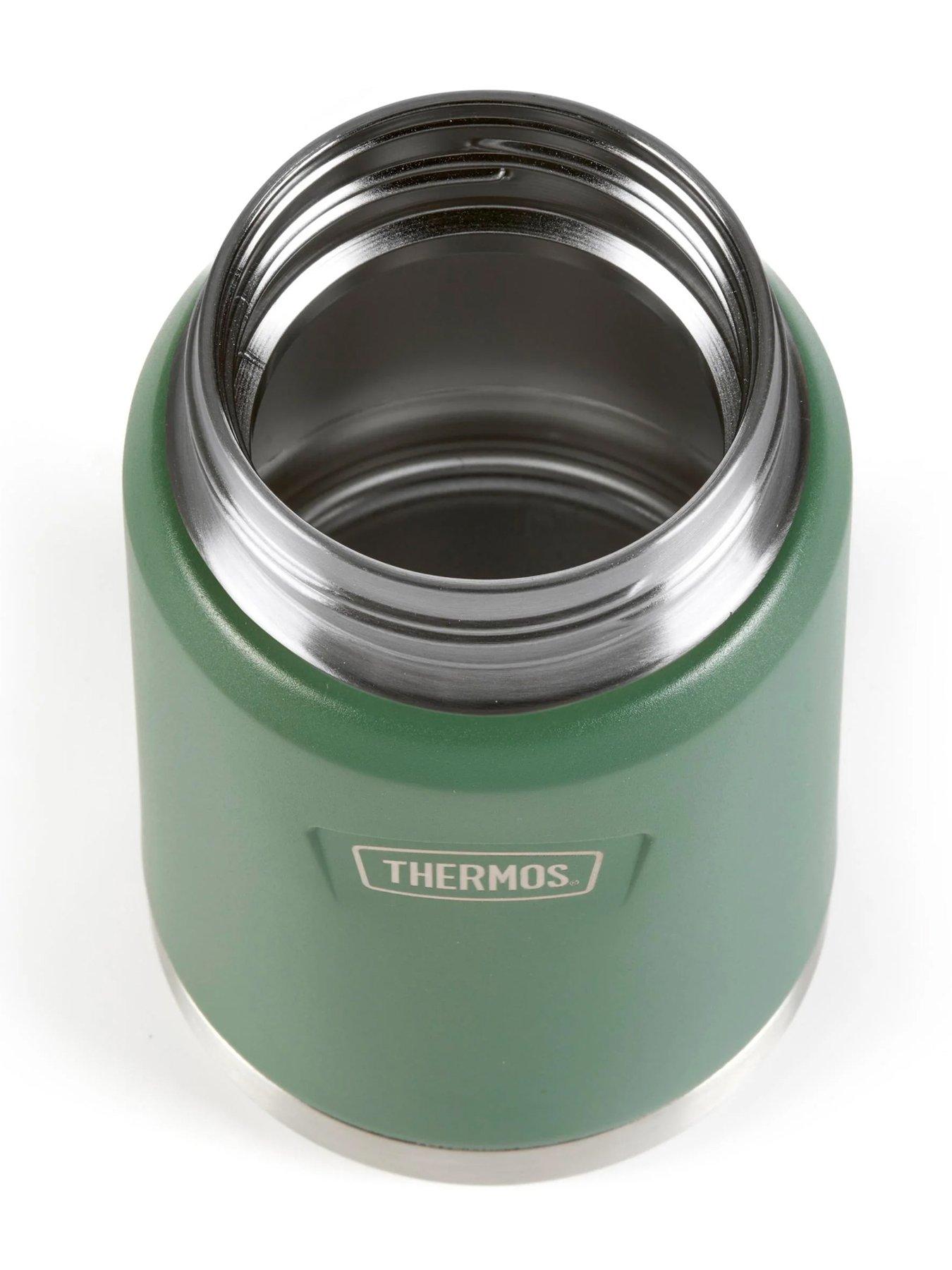 Image 4 of 6 of Thermos Icon Series Stainless Steel Food Flask 470ml With Spoon - Green
