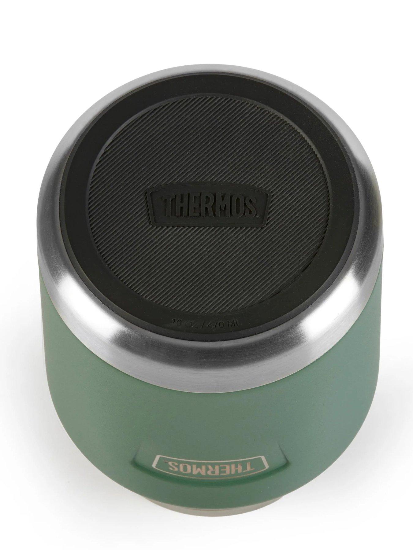 Image 5 of 6 of Thermos Icon Series Stainless Steel Food Flask 470ml With Spoon - Green