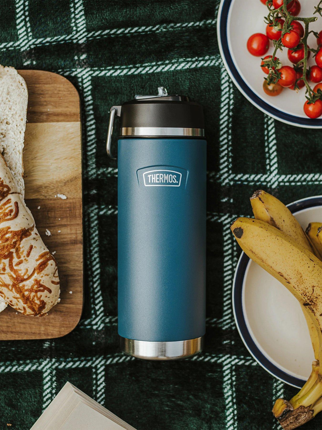 Thermos Icon Series Bottle 945ml With Straw And Lid Solent Navy