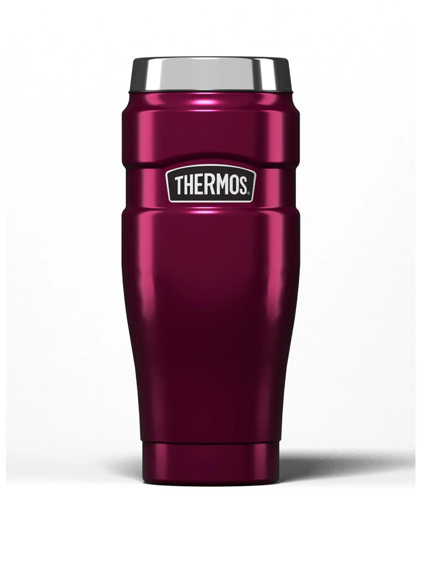 Image 2 of 5 of Thermos Stainless Steel King Tumbler 470ml Raspberry