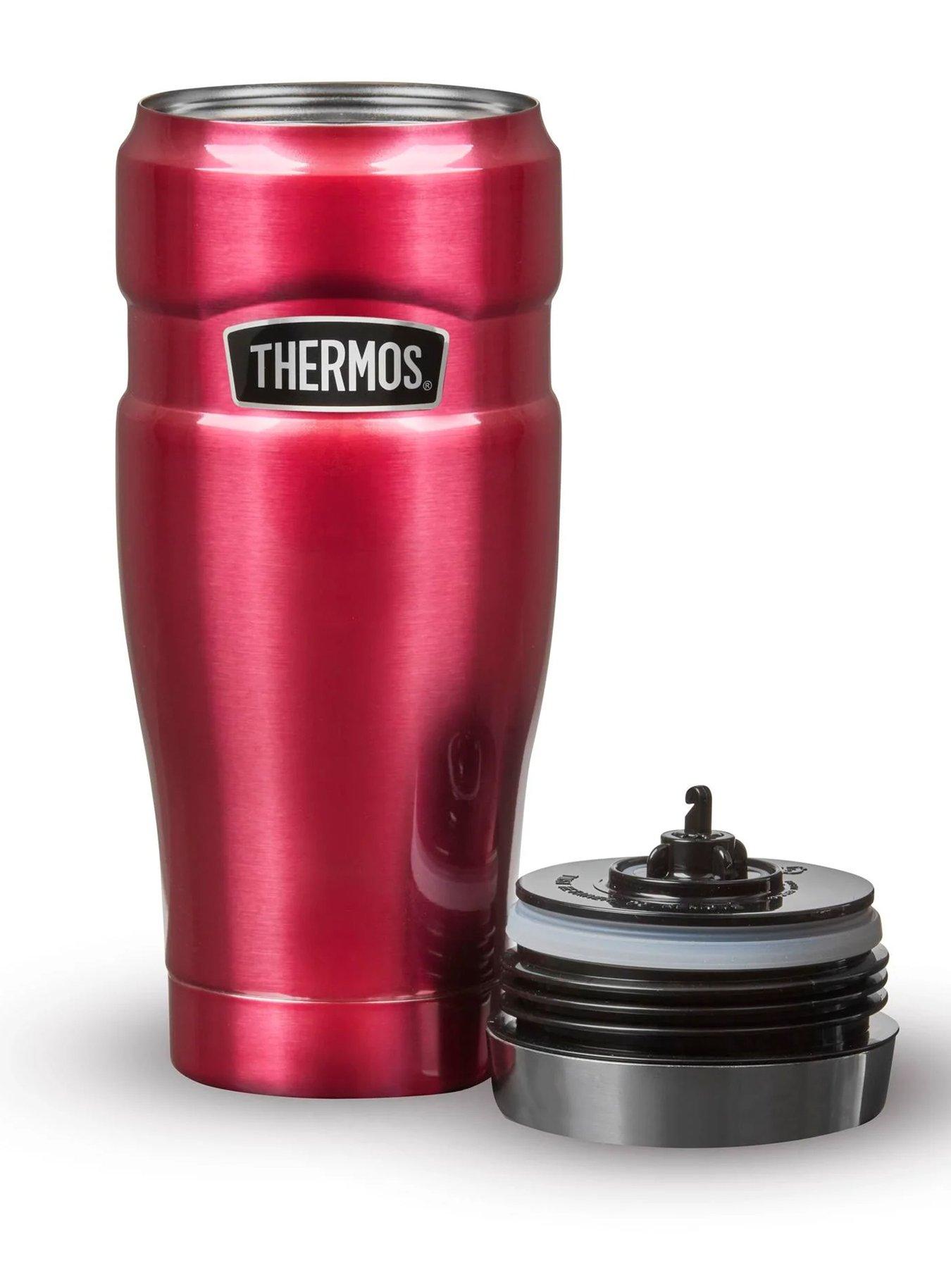 Image 5 of 5 of Thermos Stainless Steel King Tumbler 470ml Raspberry