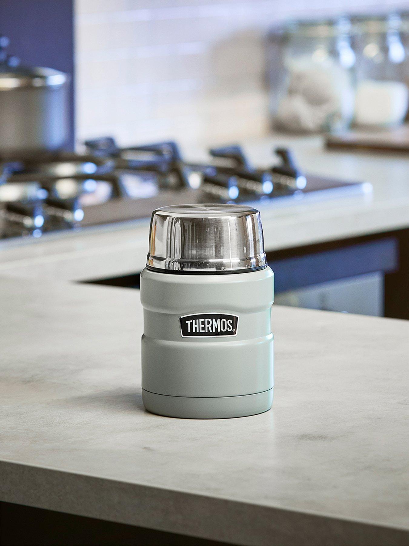 Thermos Stainless Steel King Food Flask 470ml Duck Egg