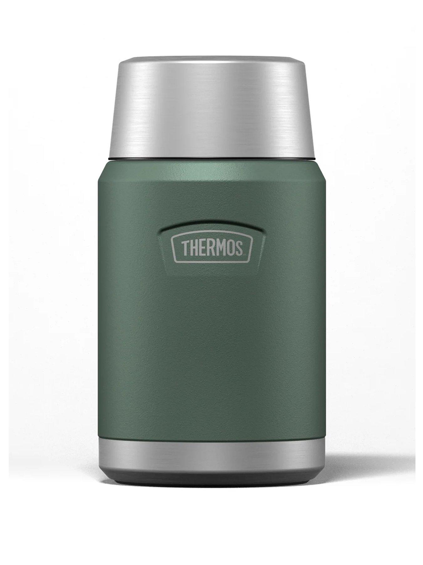 Image 2 of 6 of Thermos Icon Series Stainless Steel Food Flask 710ml Green