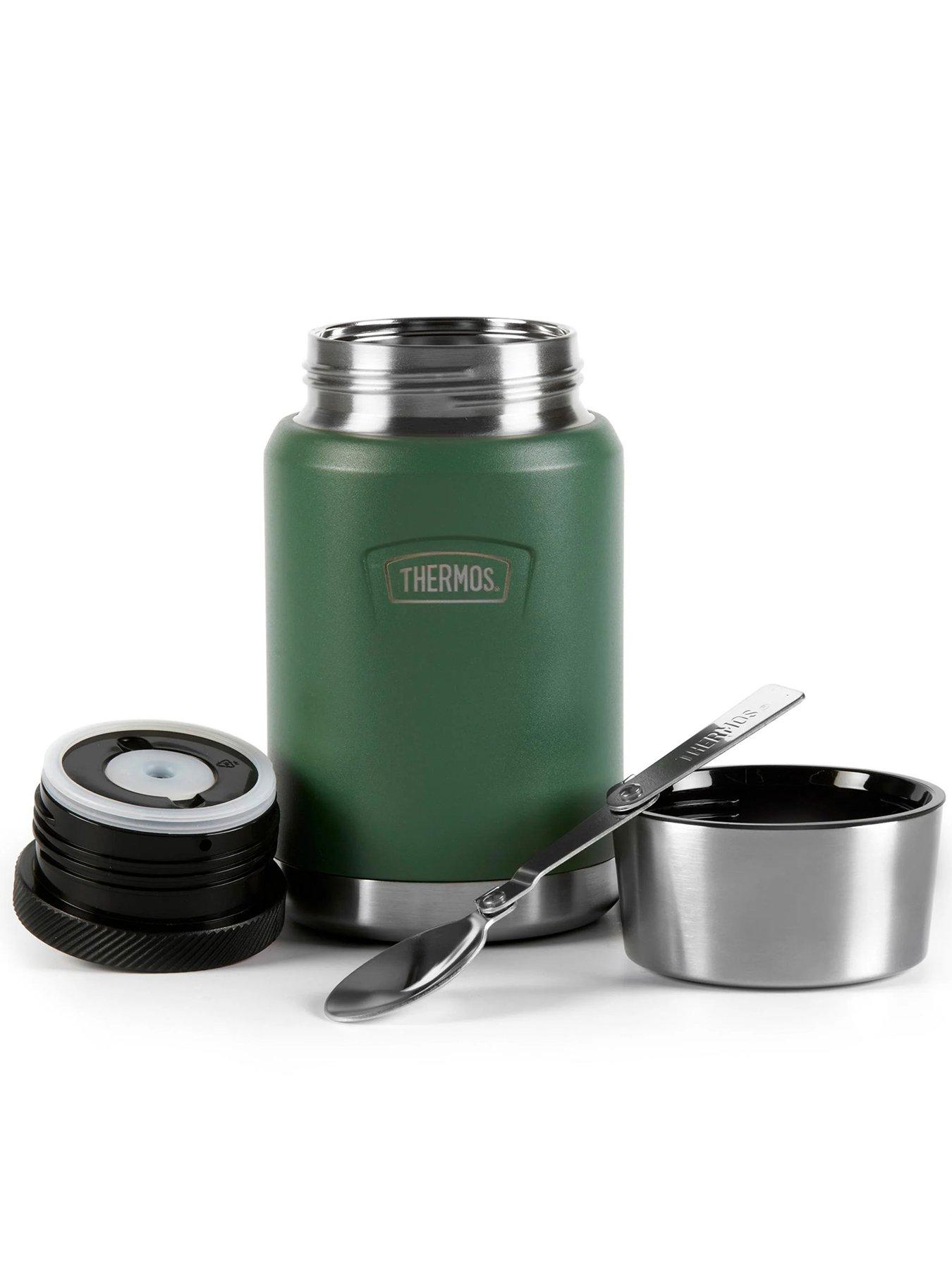 Image 3 of 6 of Thermos Icon Series Stainless Steel Food Flask 710ml Green