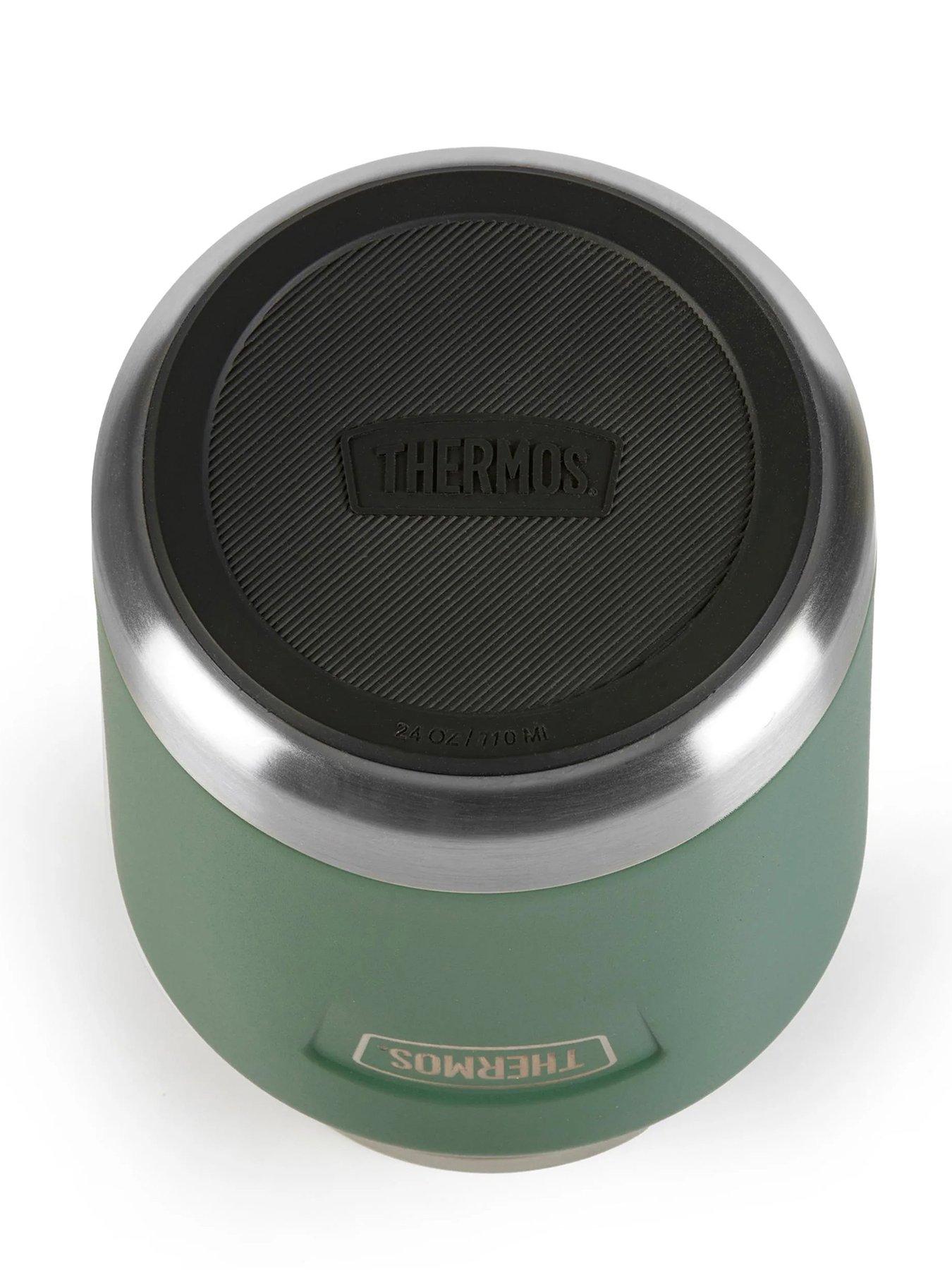 Image 6 of 6 of Thermos Icon Series Stainless Steel Food Flask 710ml Green