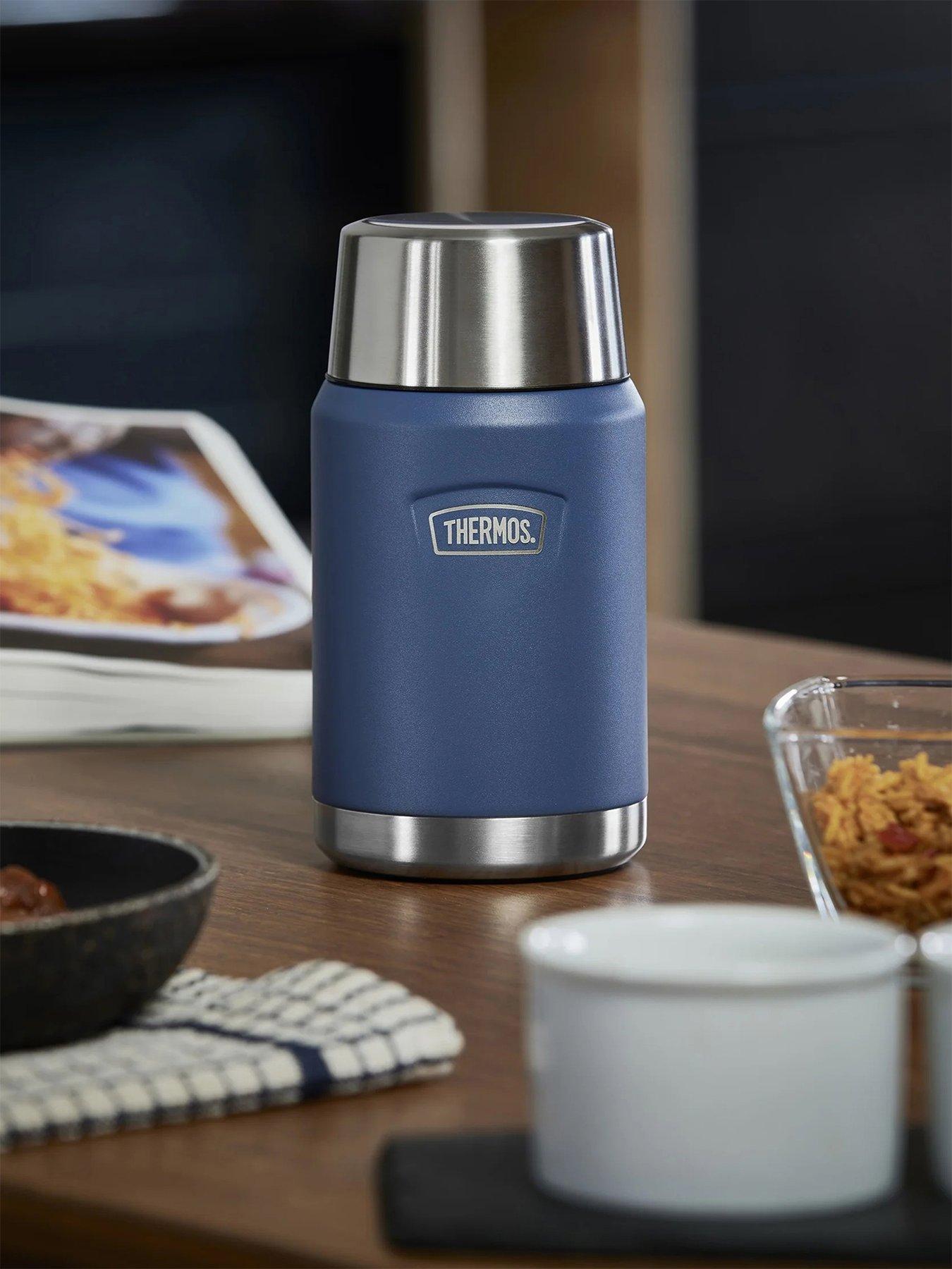 Thermos Icon Series Stainless Steel Food Flask 710ml Navy