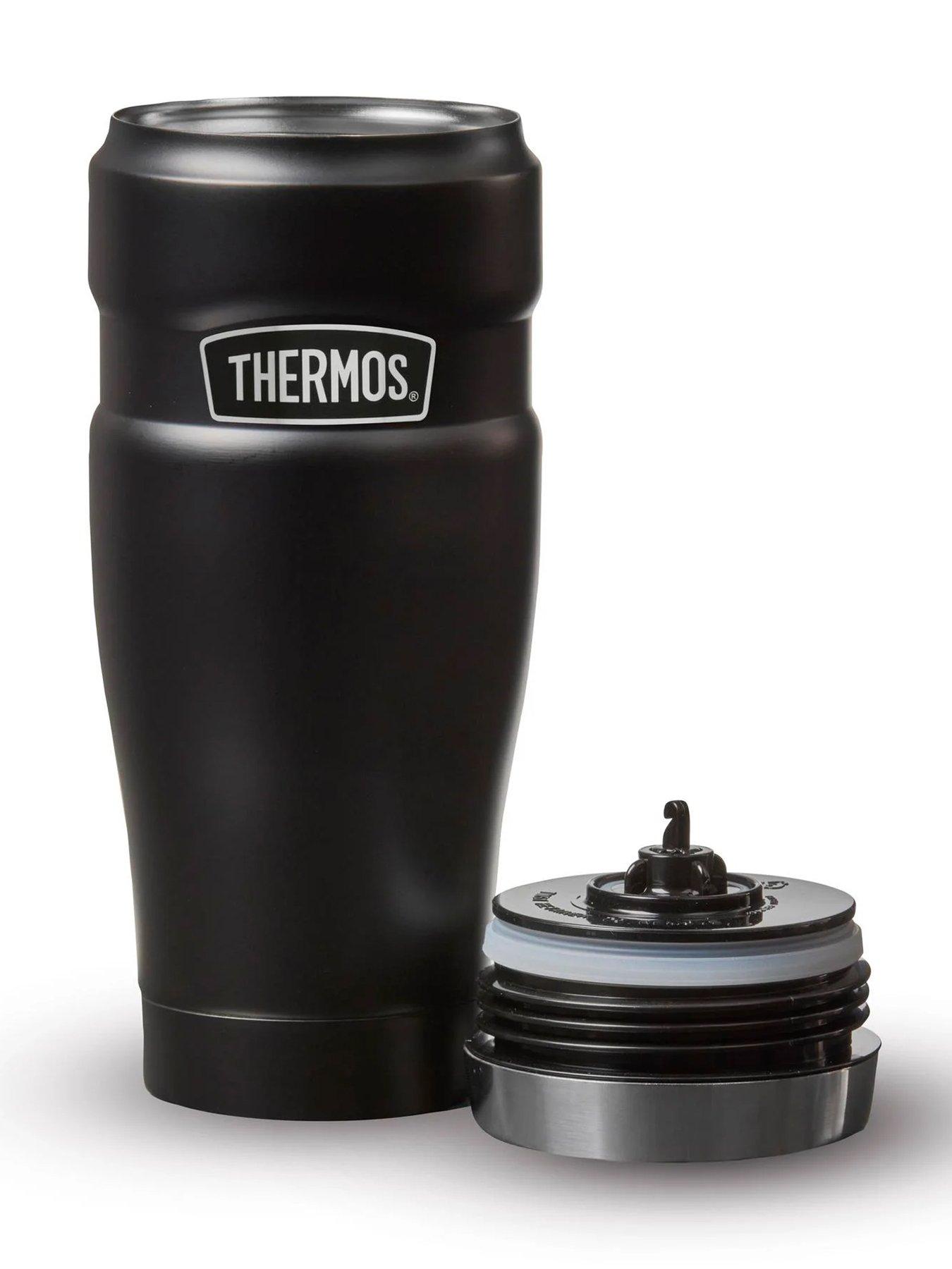 Image 5 of 5 of Thermos Stainless Steel King Travel Tumbler 470ml Matt Black