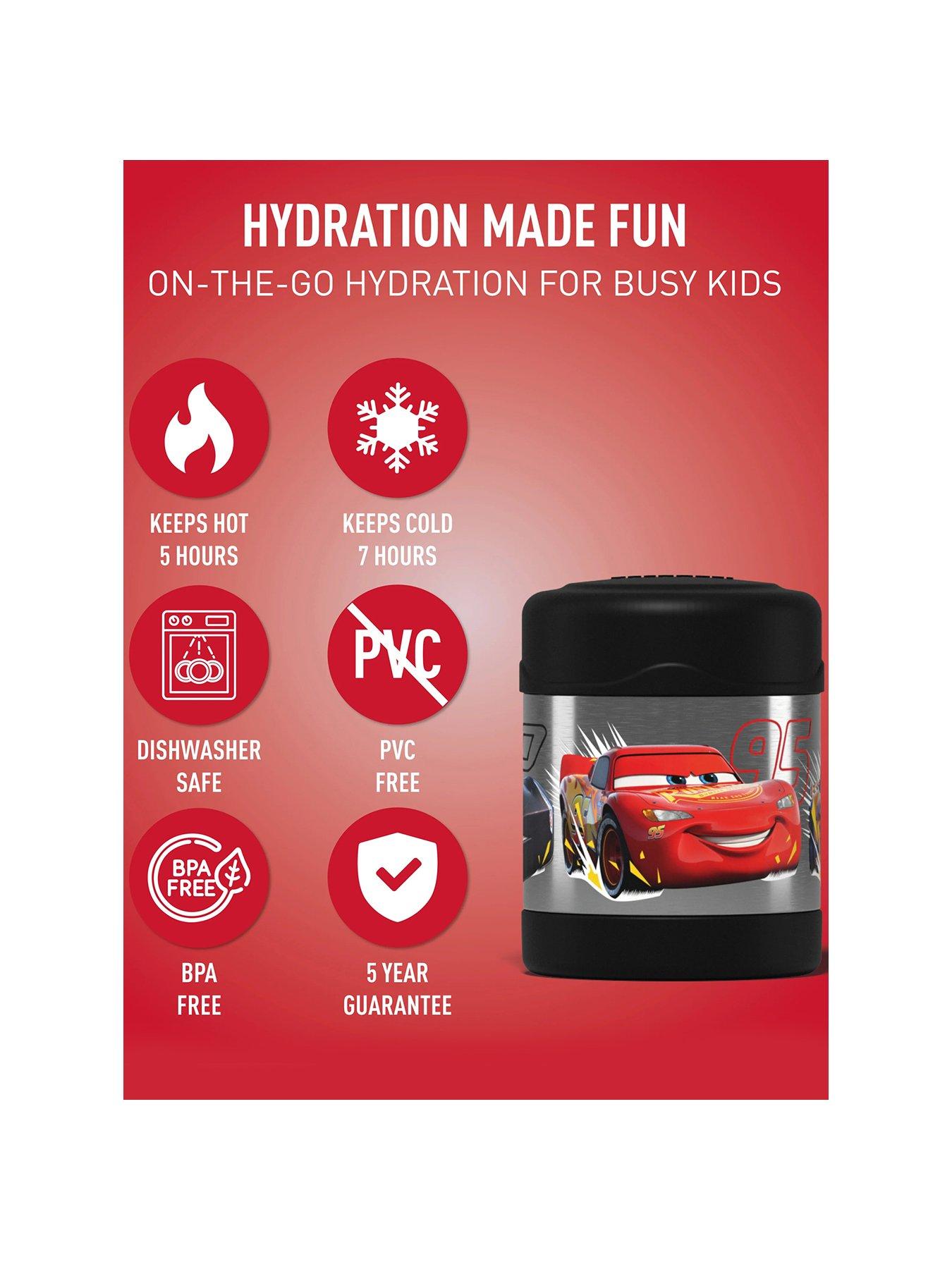 Image 2 of 6 of Thermos Disney Cars Funtainer Stainless Steel Food Flask 290ml