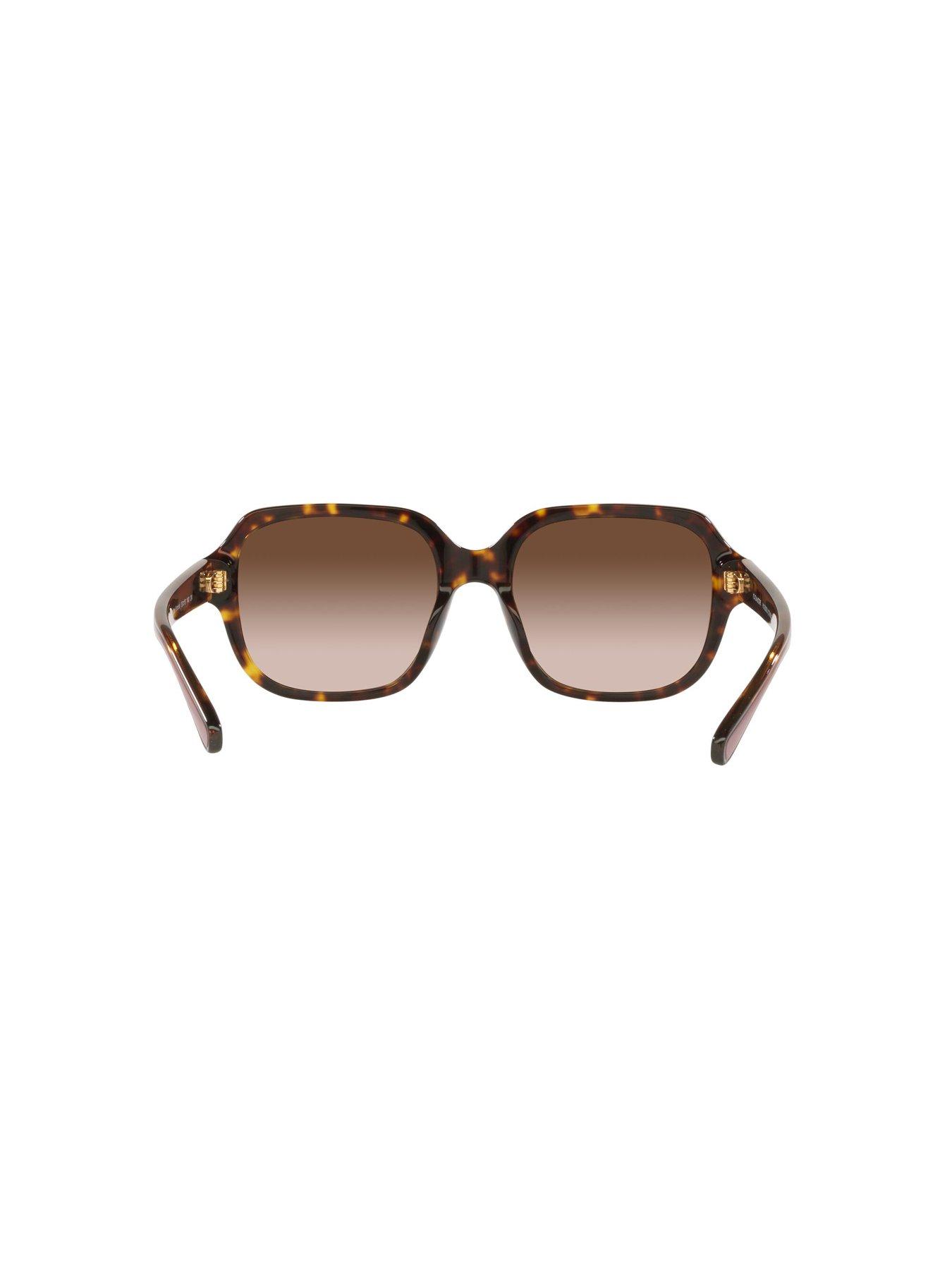 Image 4 of 5 of COACH 0Hc8335U Sunglasses - Dark Havana
