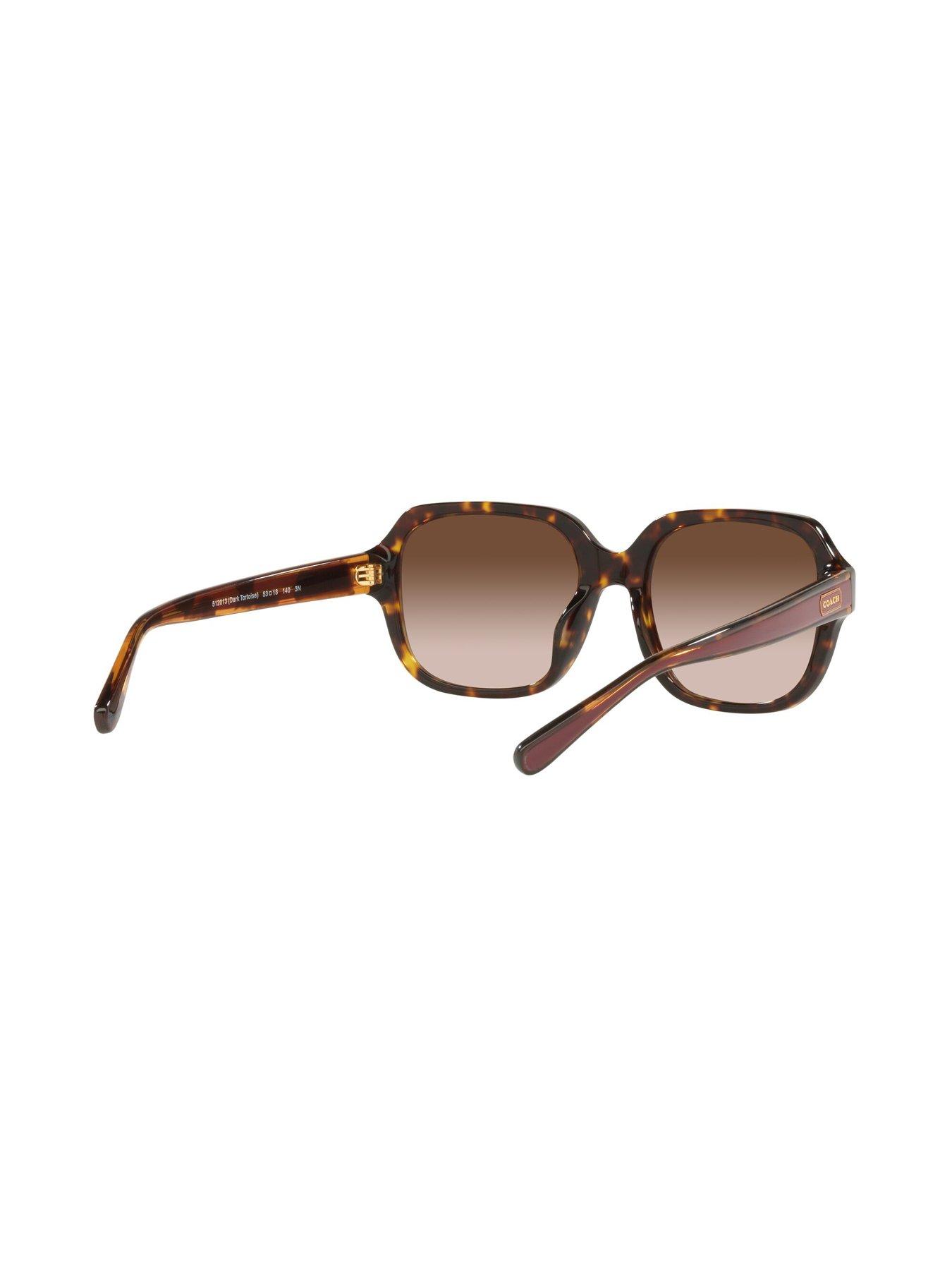 Image 5 of 5 of COACH 0Hc8335U Sunglasses - Dark Havana